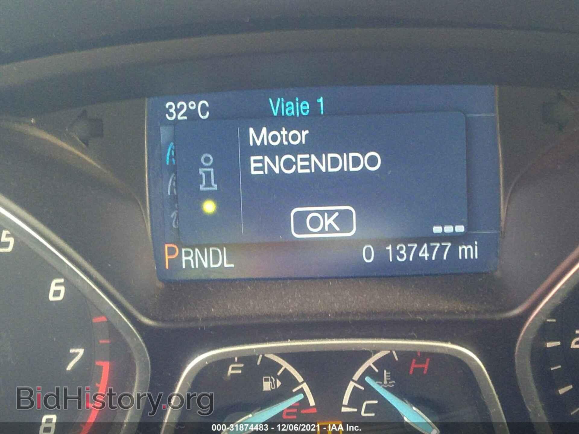 2014 FORD FOCUS - VIN: 1FADP3F23EL341511 - Фото 7