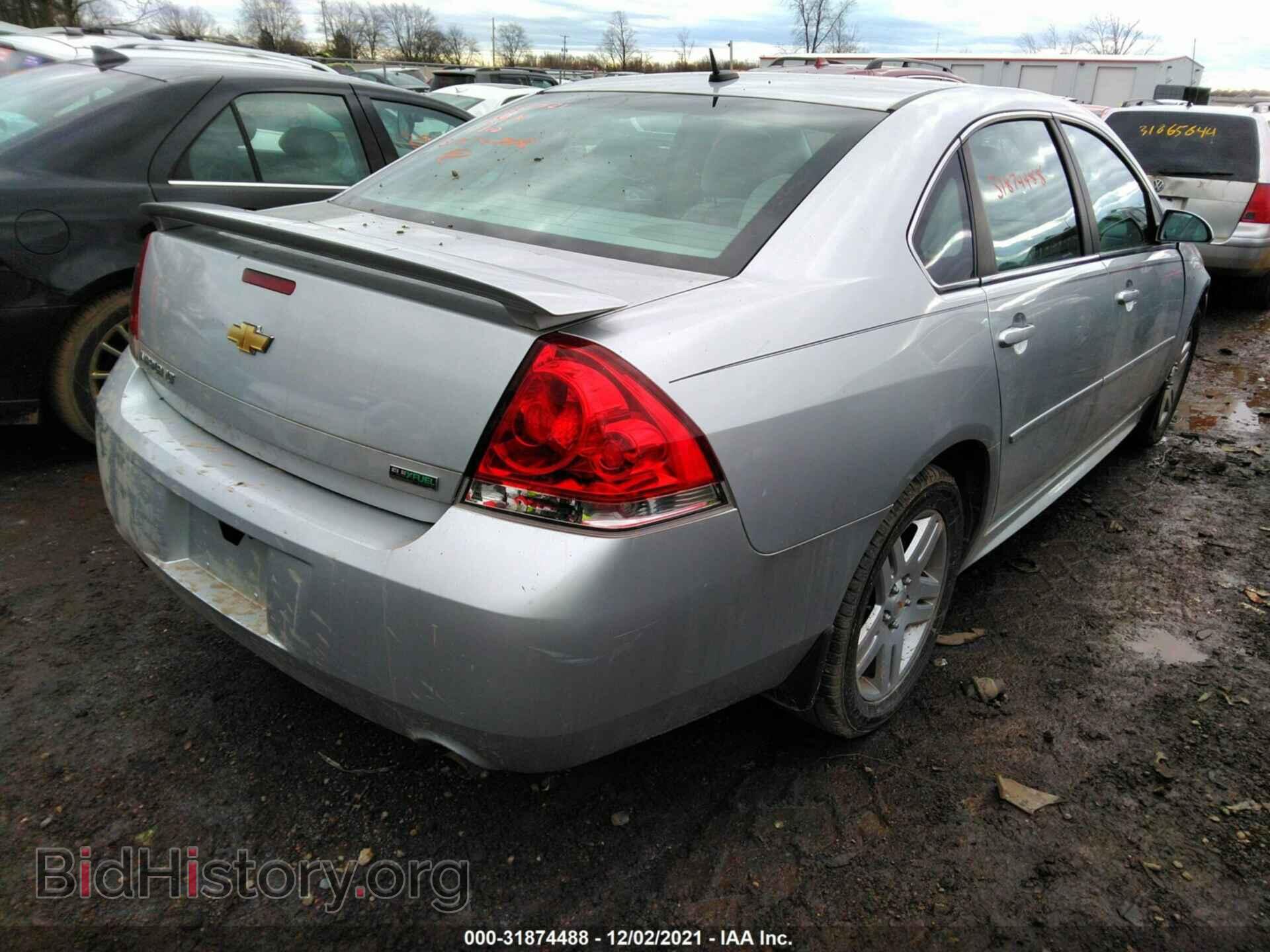 2012 CHEVROLET IMPALA - VIN: 2G1WB5E32C1110697 - Фото 4
