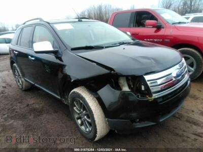 2008 Ford EDGE SEL, black — VIN 2FMDK38CX8BB29655, IAAI
