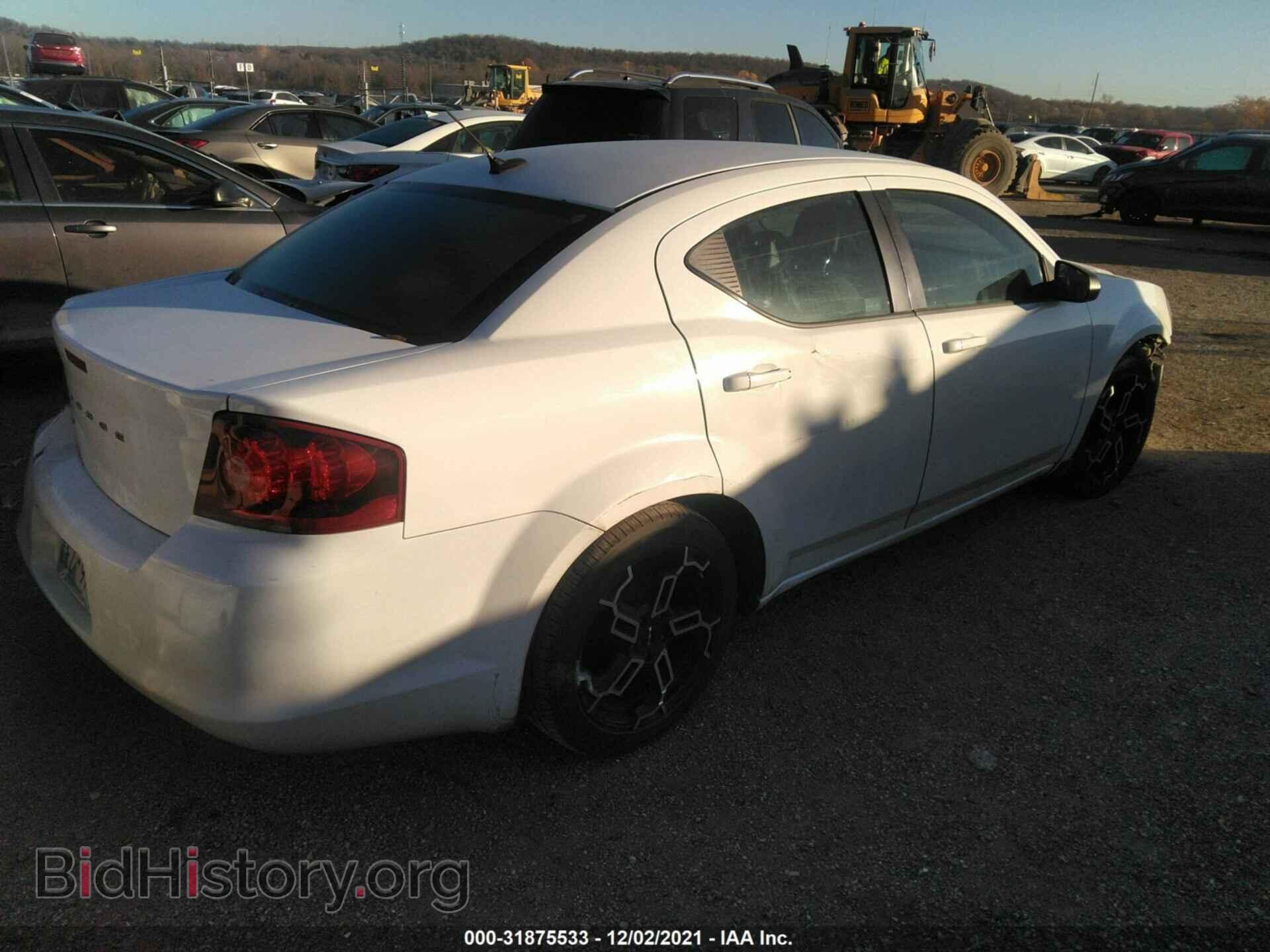 2012 DODGE AVENGER - VIN: 1C3CDZAB5CN193411 - Фото 4
