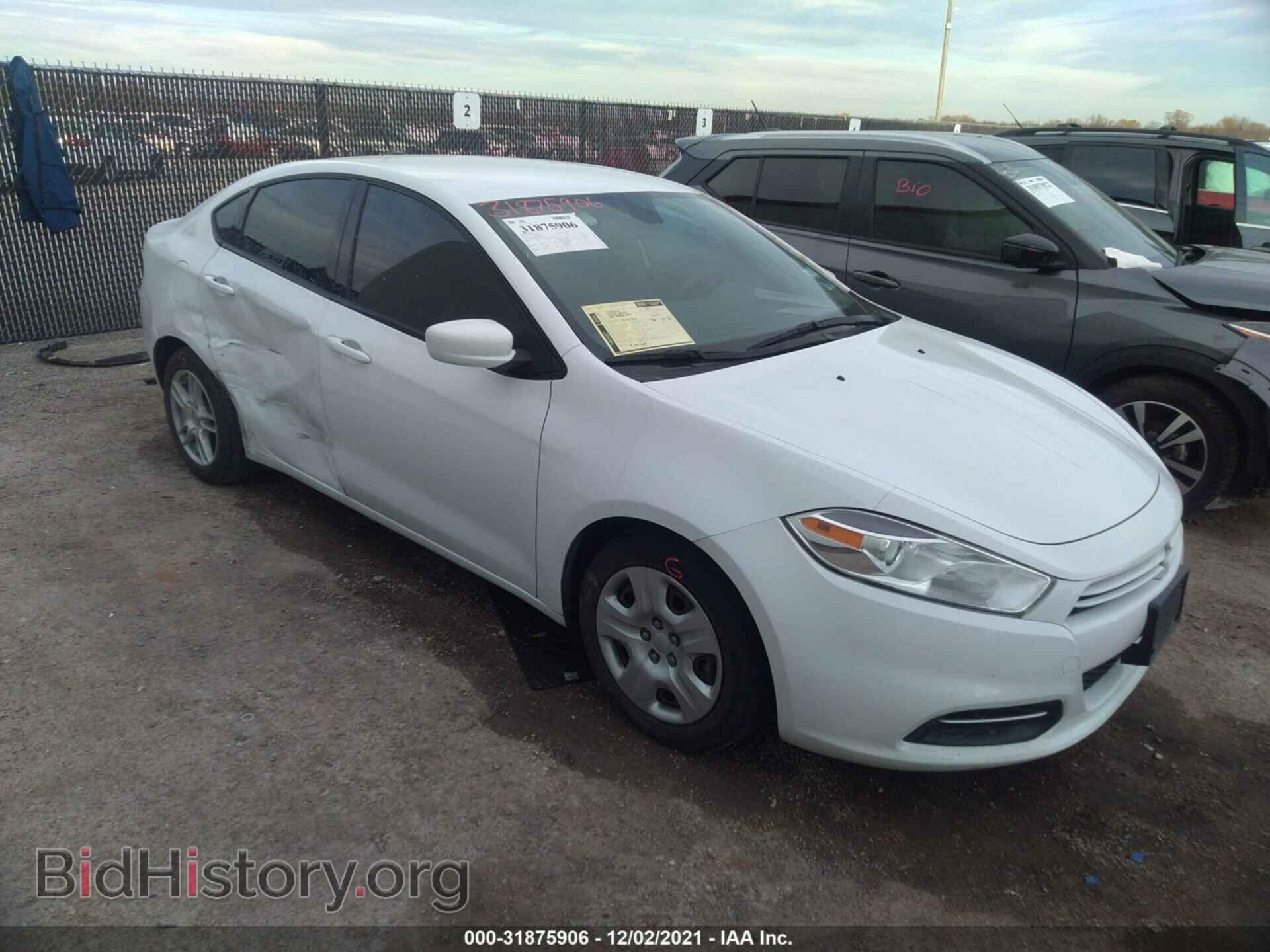 Фотография 1C3CDFAA3FD411247 - DODGE DART 2015