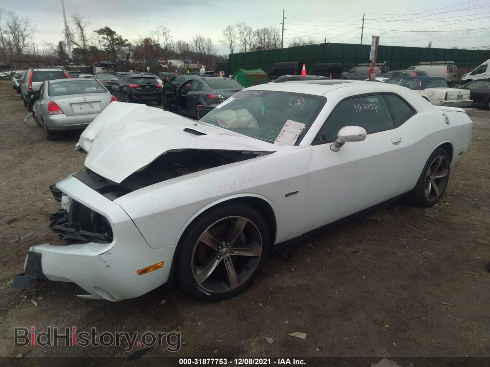 2014 DODGE CHALLENGER - VIN: 2C3CDYAG8EH270189 - Фото 2