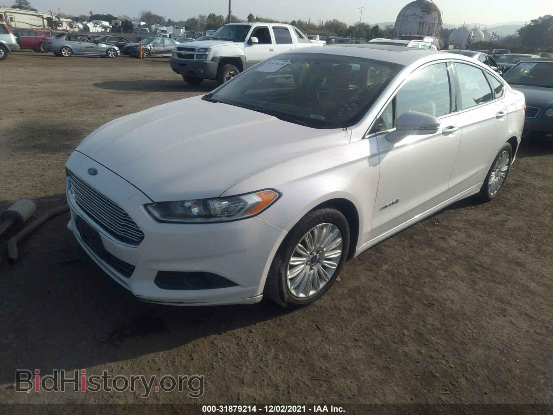 2013 FORD FUSION - VIN: 3FA6P0LU1DR310366 - Фото 2