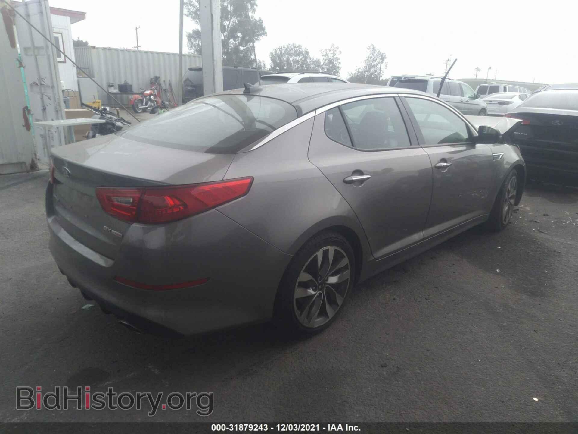 2014 KIA OPTIMA - VIN: 5XXGR4A68EG302592 - Фото 4