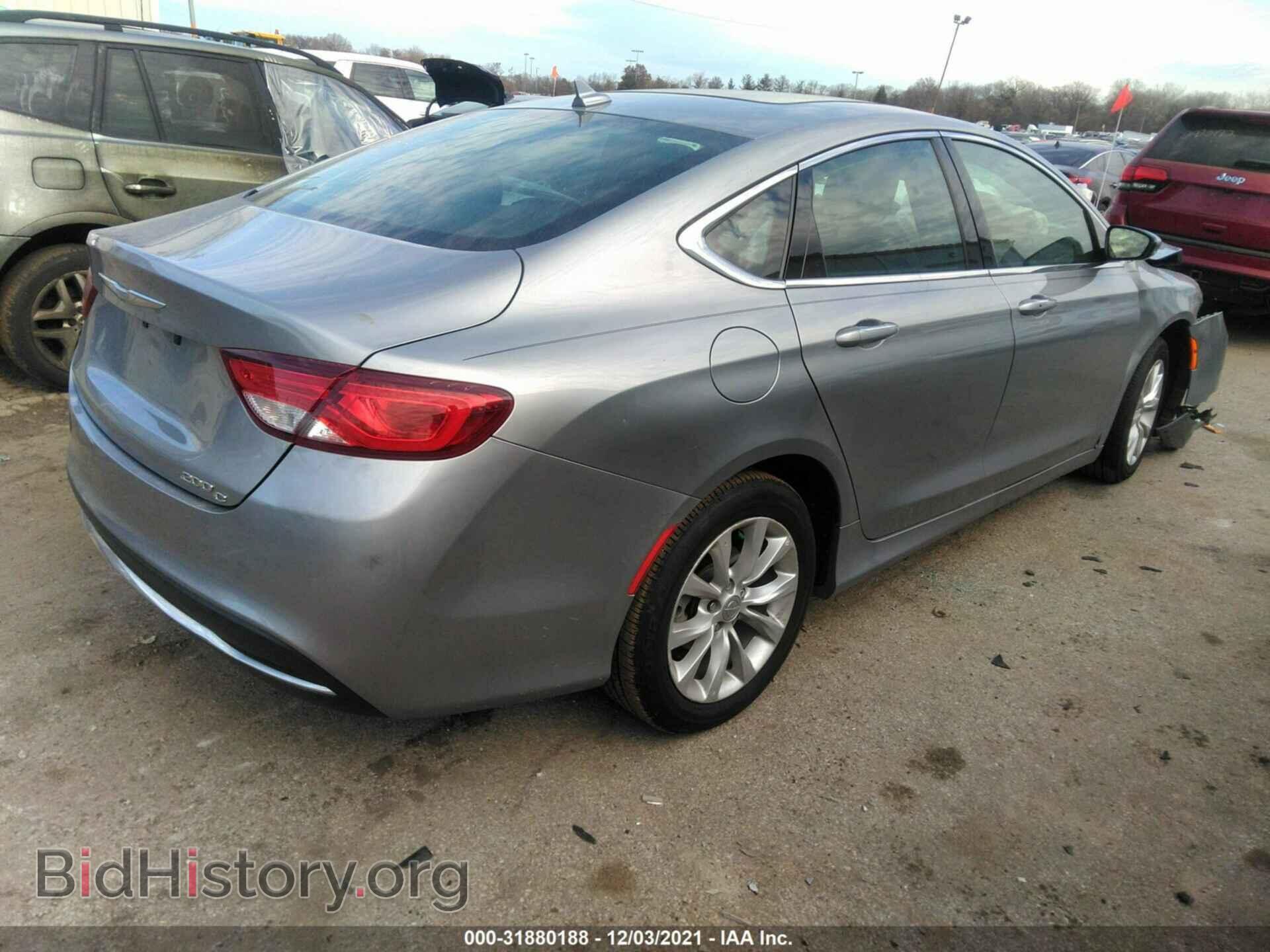 2016 CHRYSLER 200 - VIN: 1C3CCCCB1GN179850 - Фото 4