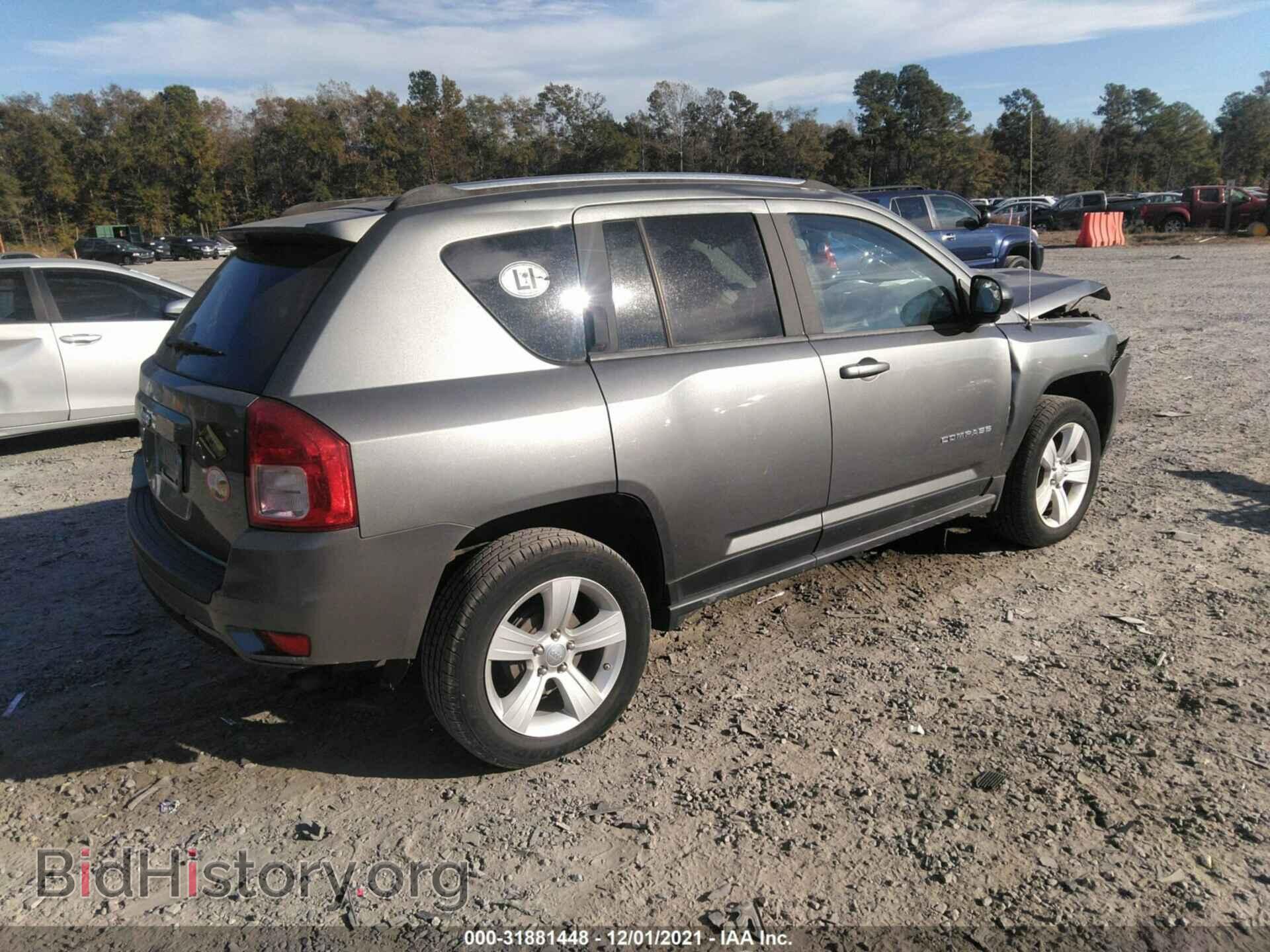 2012 JEEP COMPASS - VIN: 1C4NJCBAXCD565637 - Фото 4