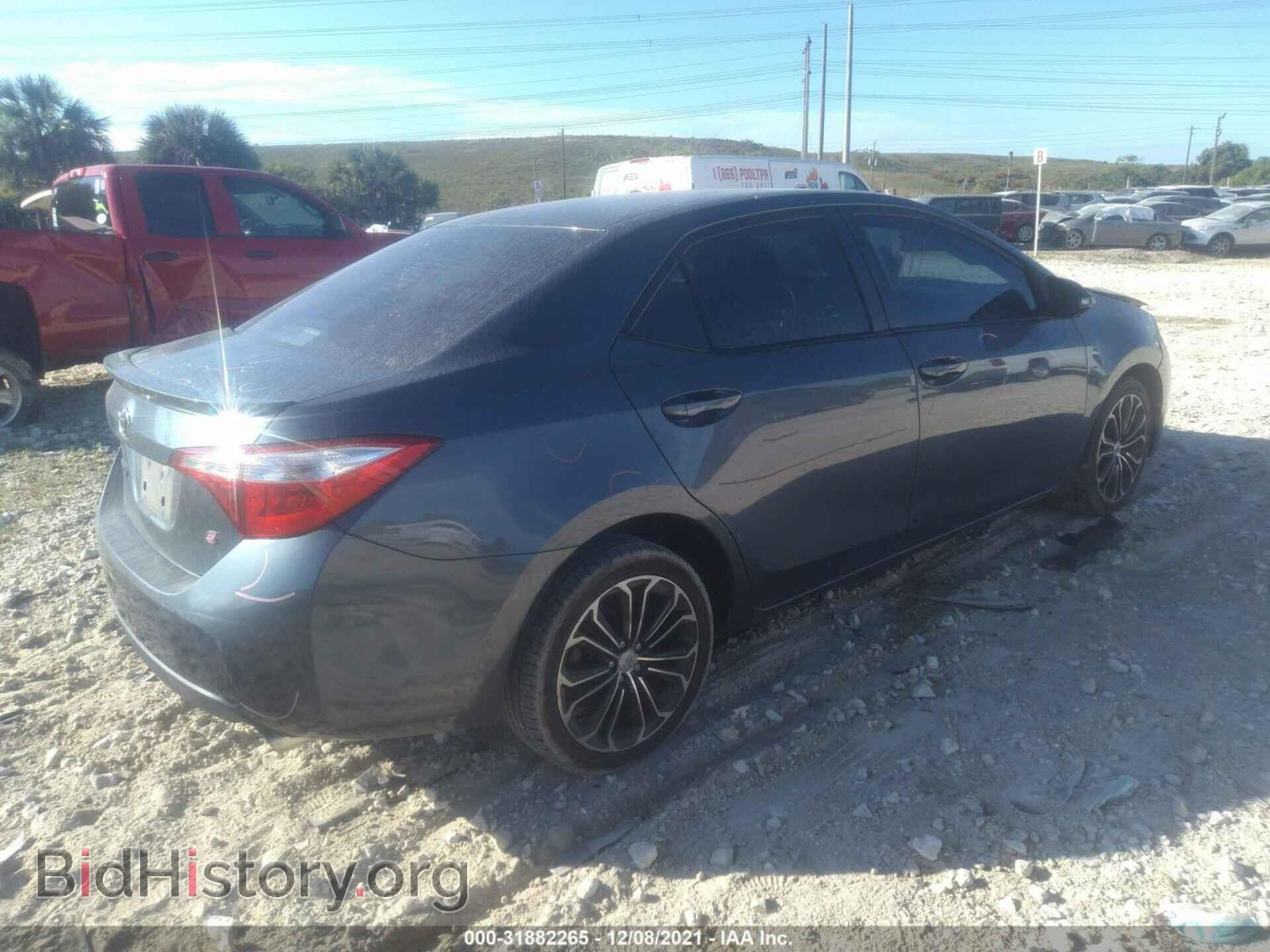 2014 TOYOTA COROLLA - VIN: 2T1BURHE9EC070322 - Фото 4