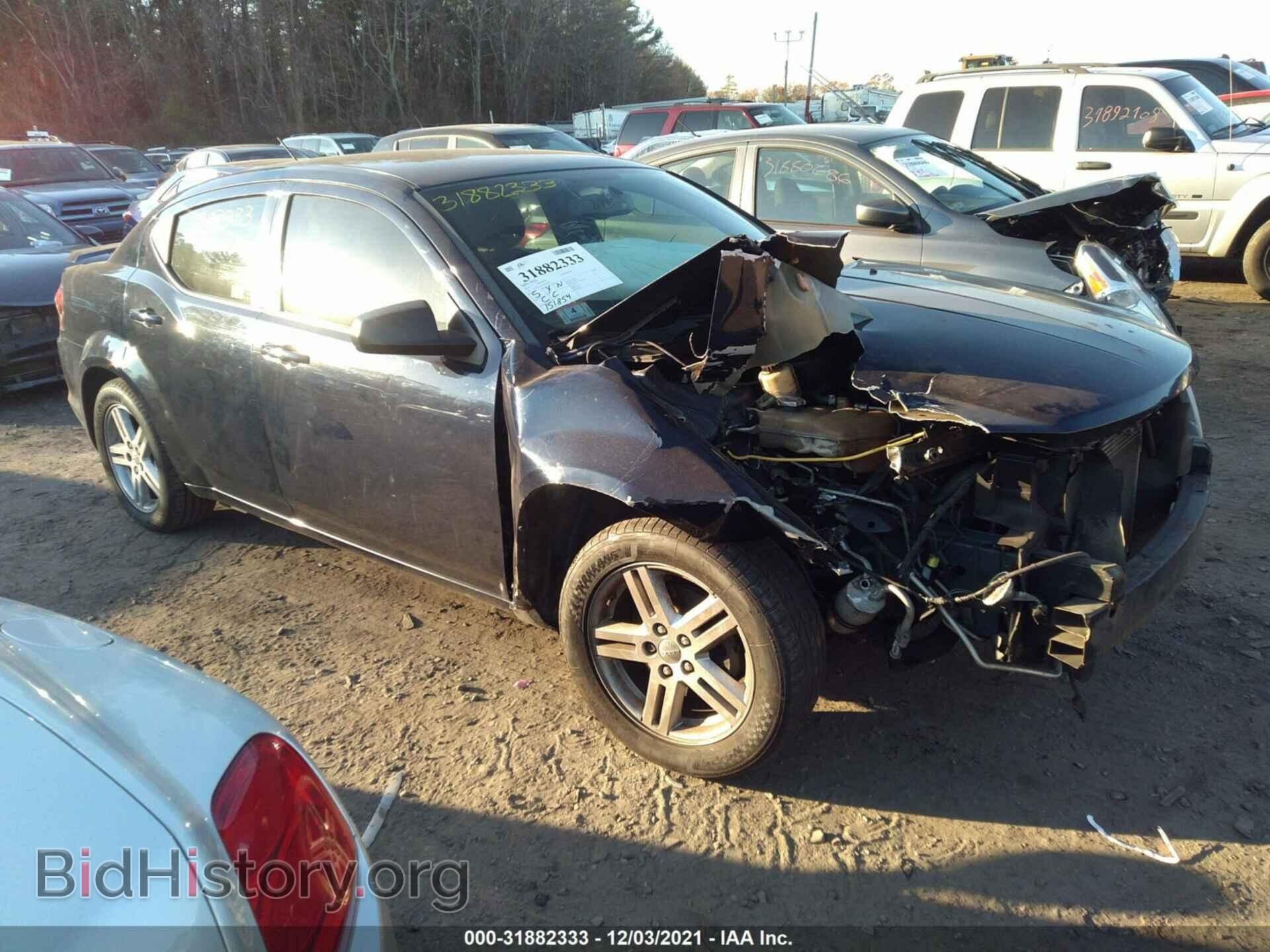 Photo 1C3CDZAG4EN218877 - DODGE AVENGER 2014
