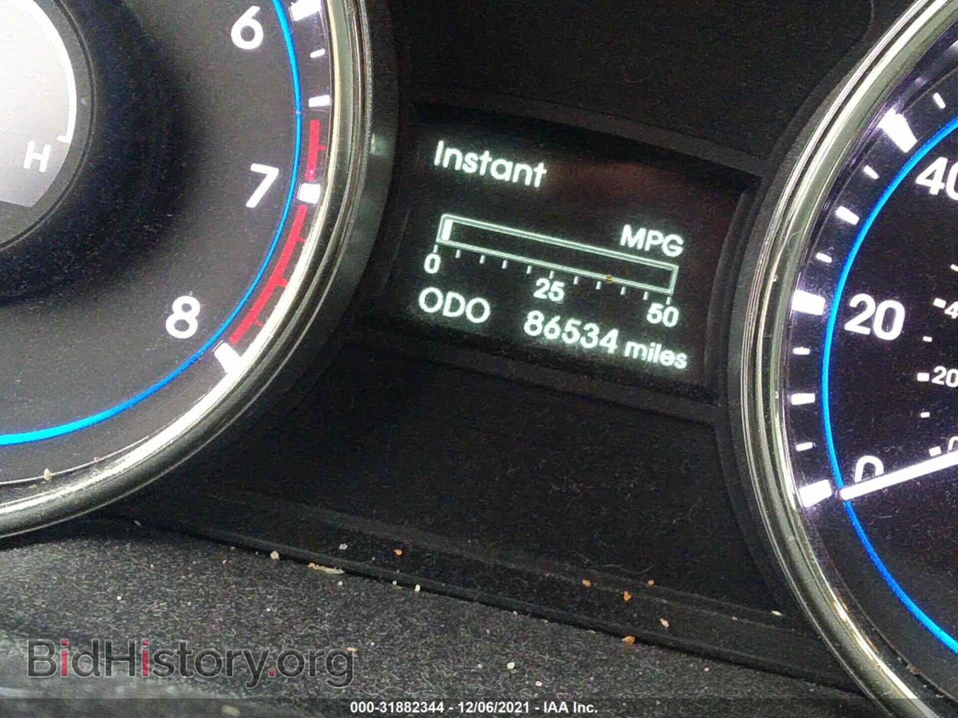 2012 HYUNDAI SONATA - VIN: 5NPEB4AC8CH454228 - Фото 7