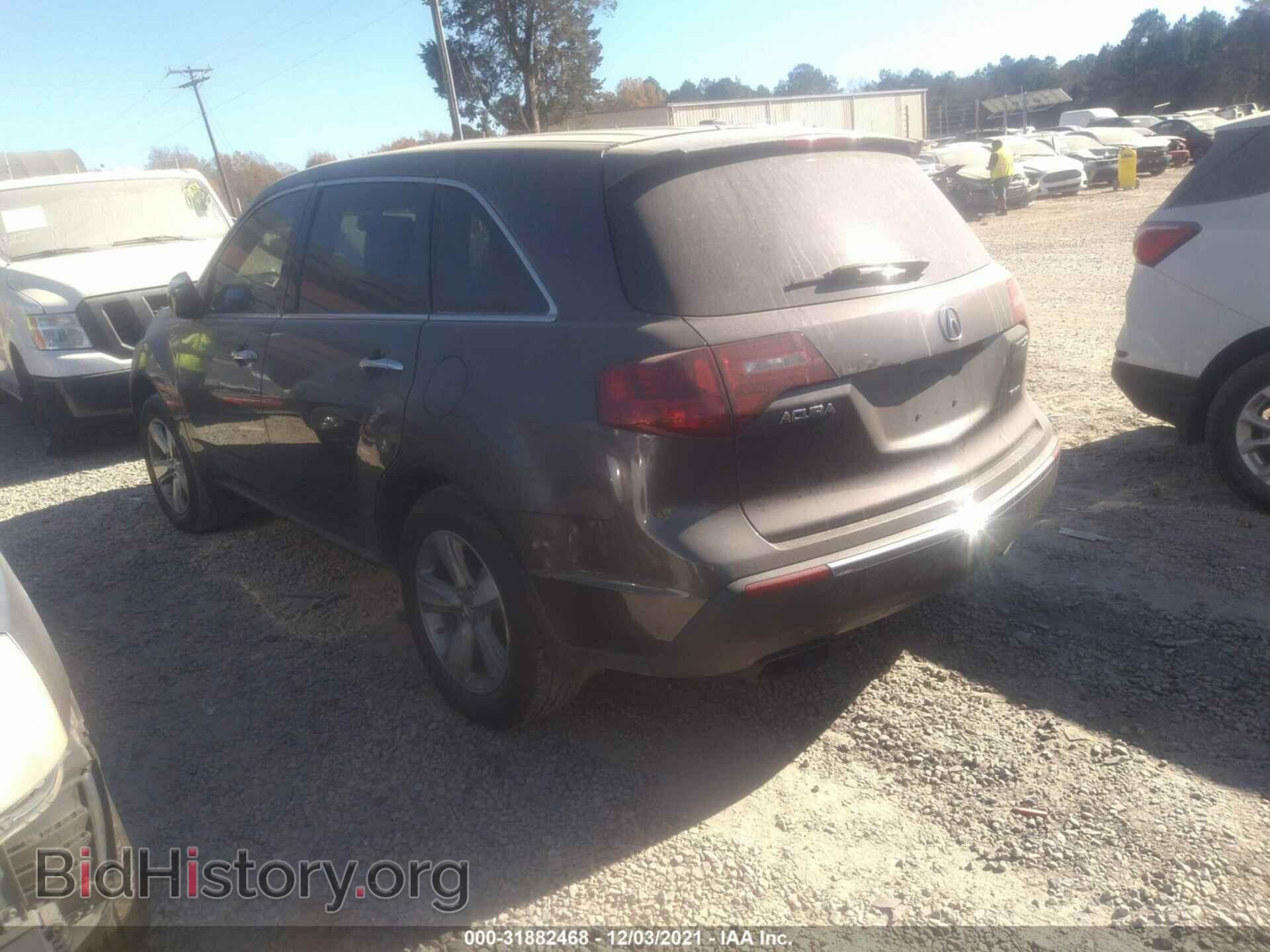 2012 ACURA MDX - VIN: 2HNYD2H21CH516743 - Фото 3