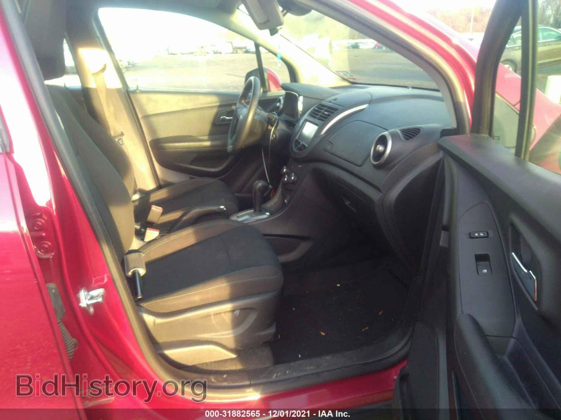 2015 CHEVROLET TRAX - VIN: KL7CJKSBXFB168582 - Фото 5
