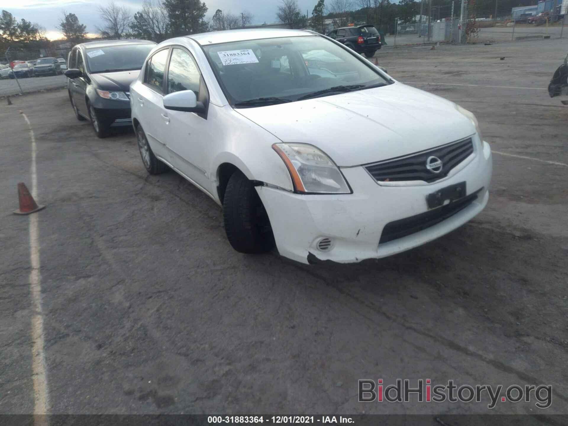 Photo 3N1AB6APXCL663941 - NISSAN SENTRA 2012