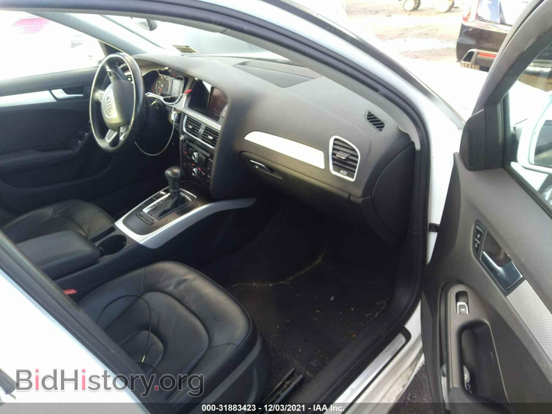 2013 AUDI A4 - VIN: WAUBFAFL7DN006141 - Фото 5