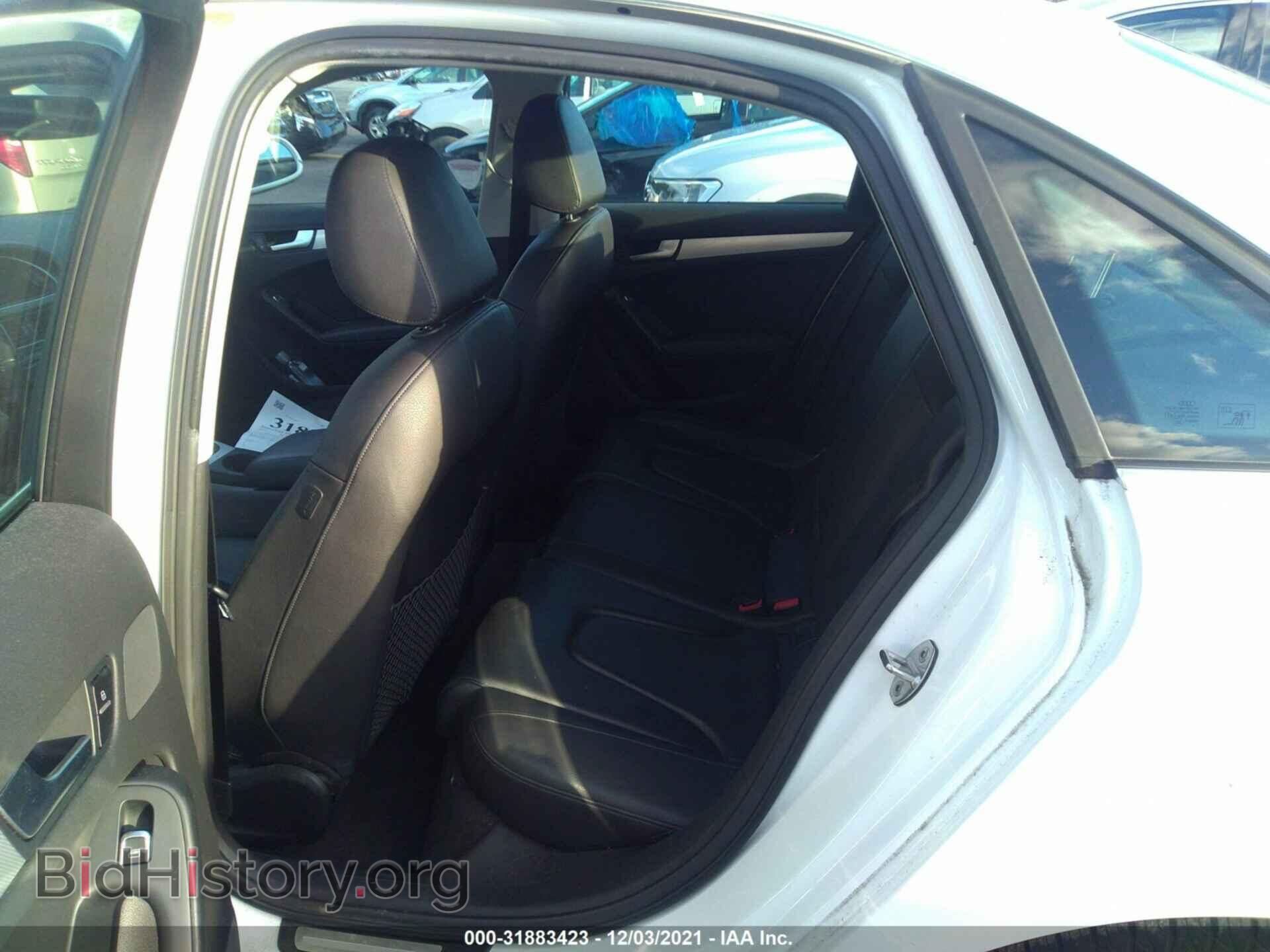 2013 AUDI A4 - VIN: WAUBFAFL7DN006141 - Фото 8