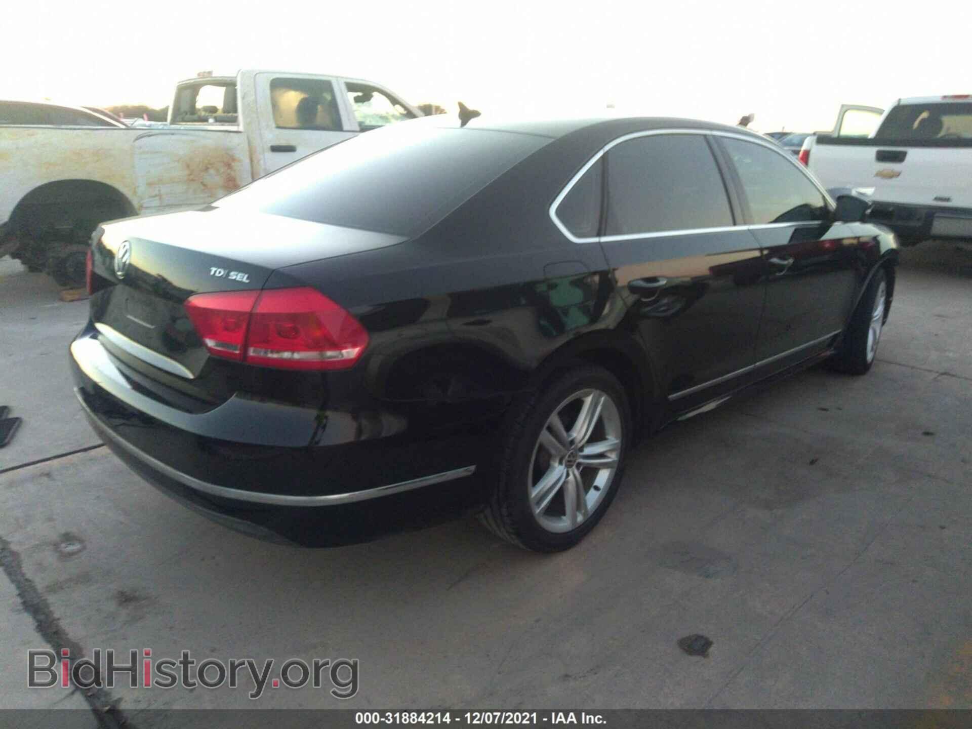 2013 VOLKSWAGEN PASSAT - VIN: 1VWCN7A36DC011490 - Фото 4
