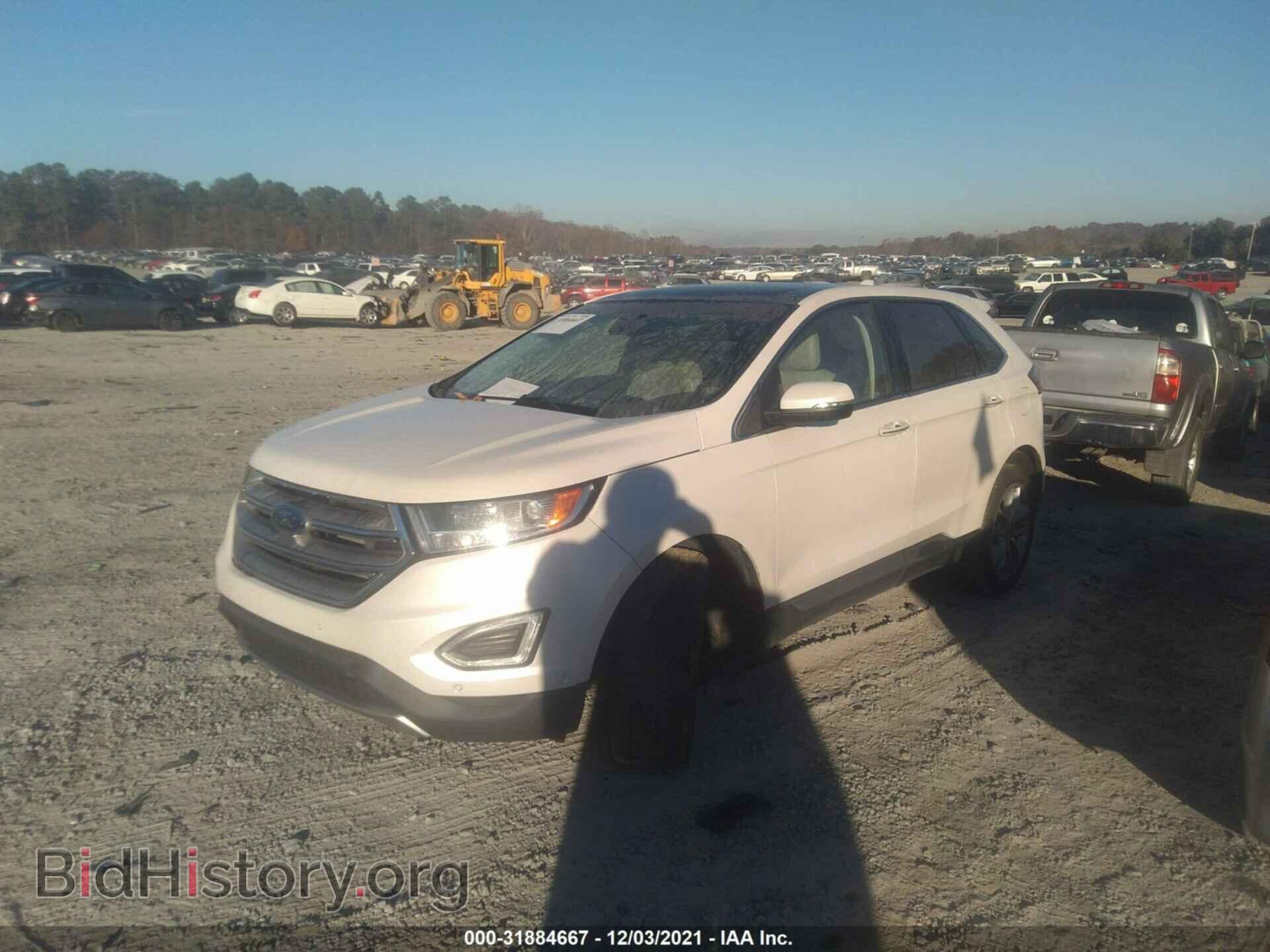 2015 FORD EDGE - VIN: 2FMPK4K89FBB94663 - Фото 2