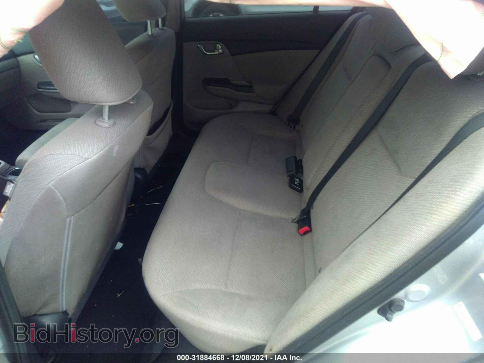 2013 HONDA CIVIC SDN - VIN: 19XFB2F82DE245666 - Фото 8