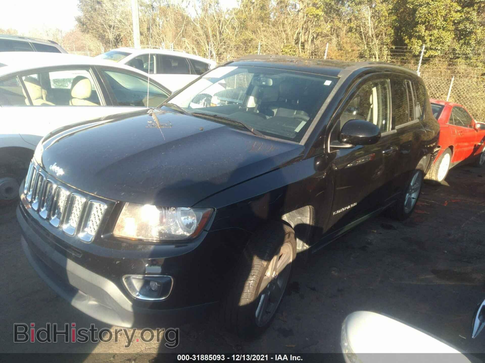 2014 JEEP COMPASS - VIN: 1C4NJCEA2ED672762 - Фото 2