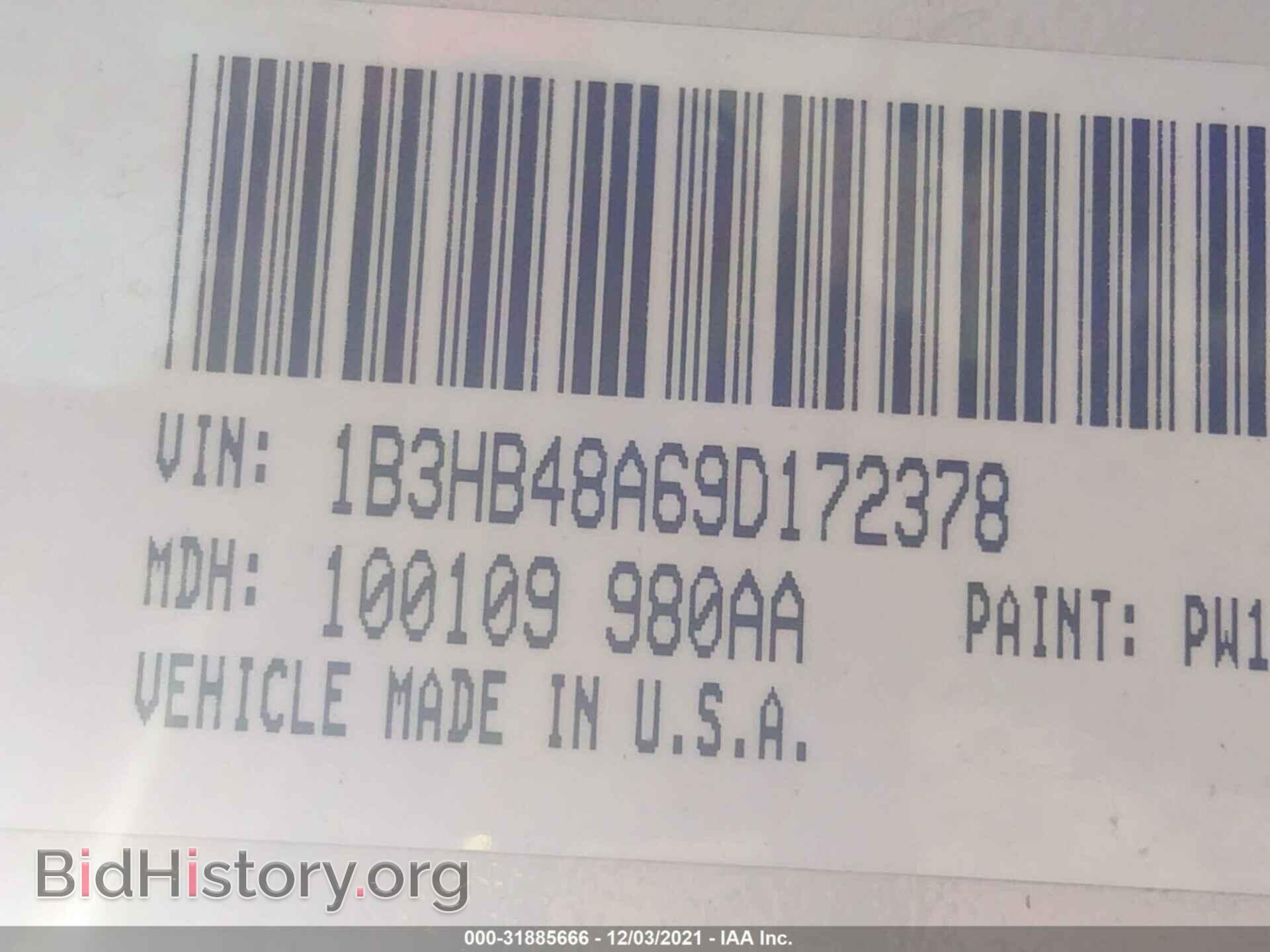 2009 DODGE CALIBER - VIN: 1B3HB48A69D172378 - Фото 9