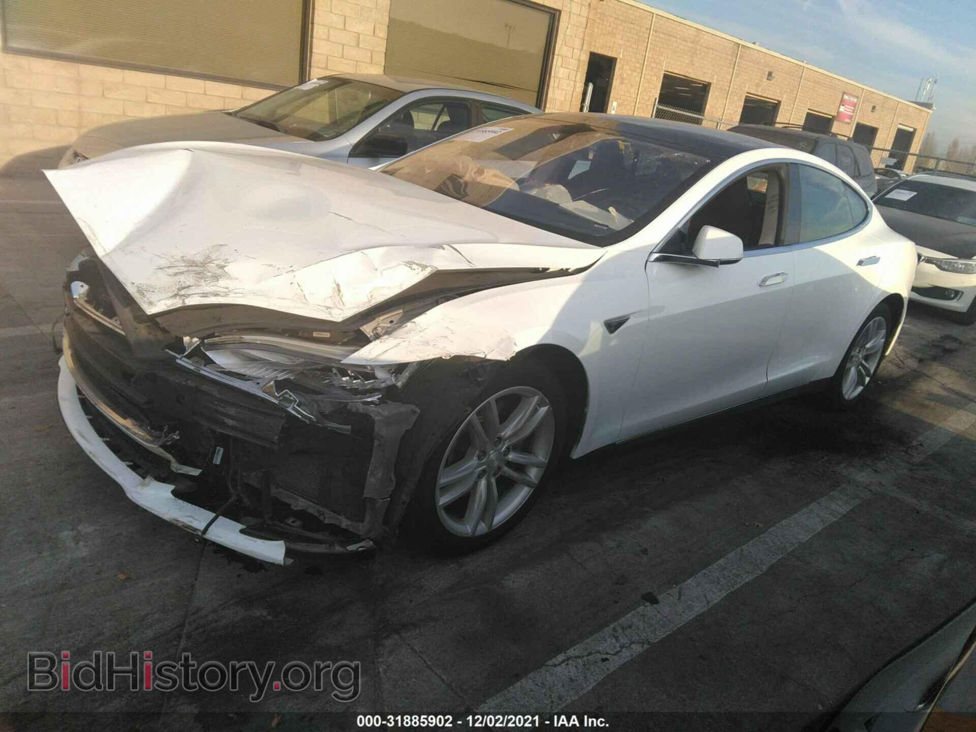 2013 TESLA MODEL S - VIN: 5YJSA1CN6DFP28027 - Photo 2
