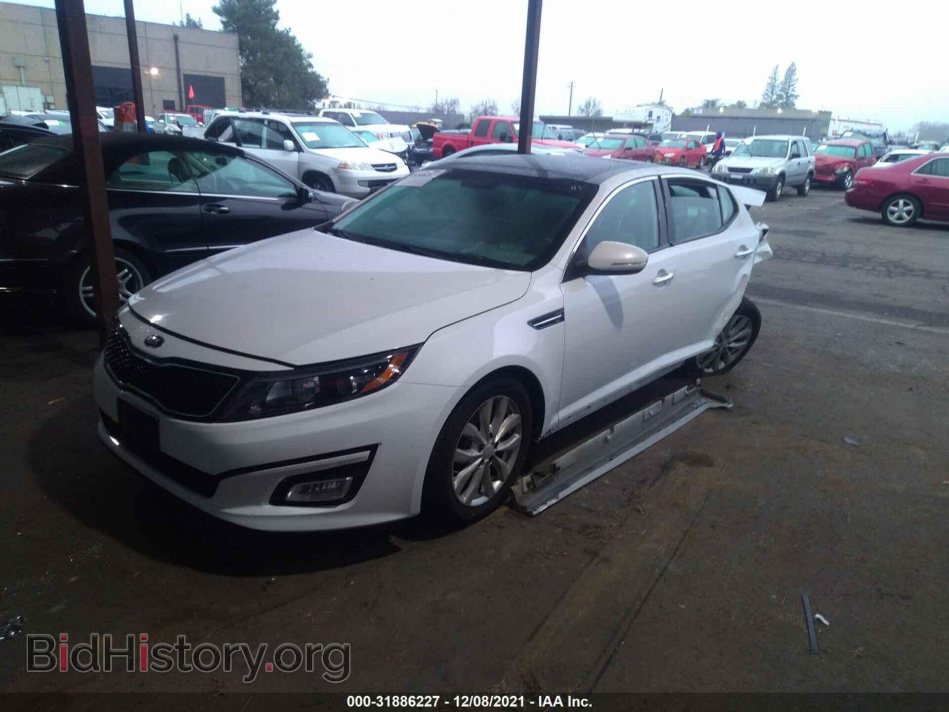 2014 KIA OPTIMA - VIN: 5XXGN4A77EG340500 - Фото 2