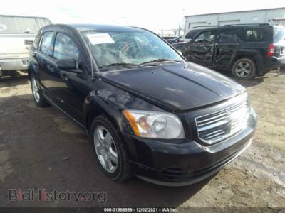 2008 Dodge CALIBER SXT, черный — VIN 1B3HB48B88D583711, IAAI