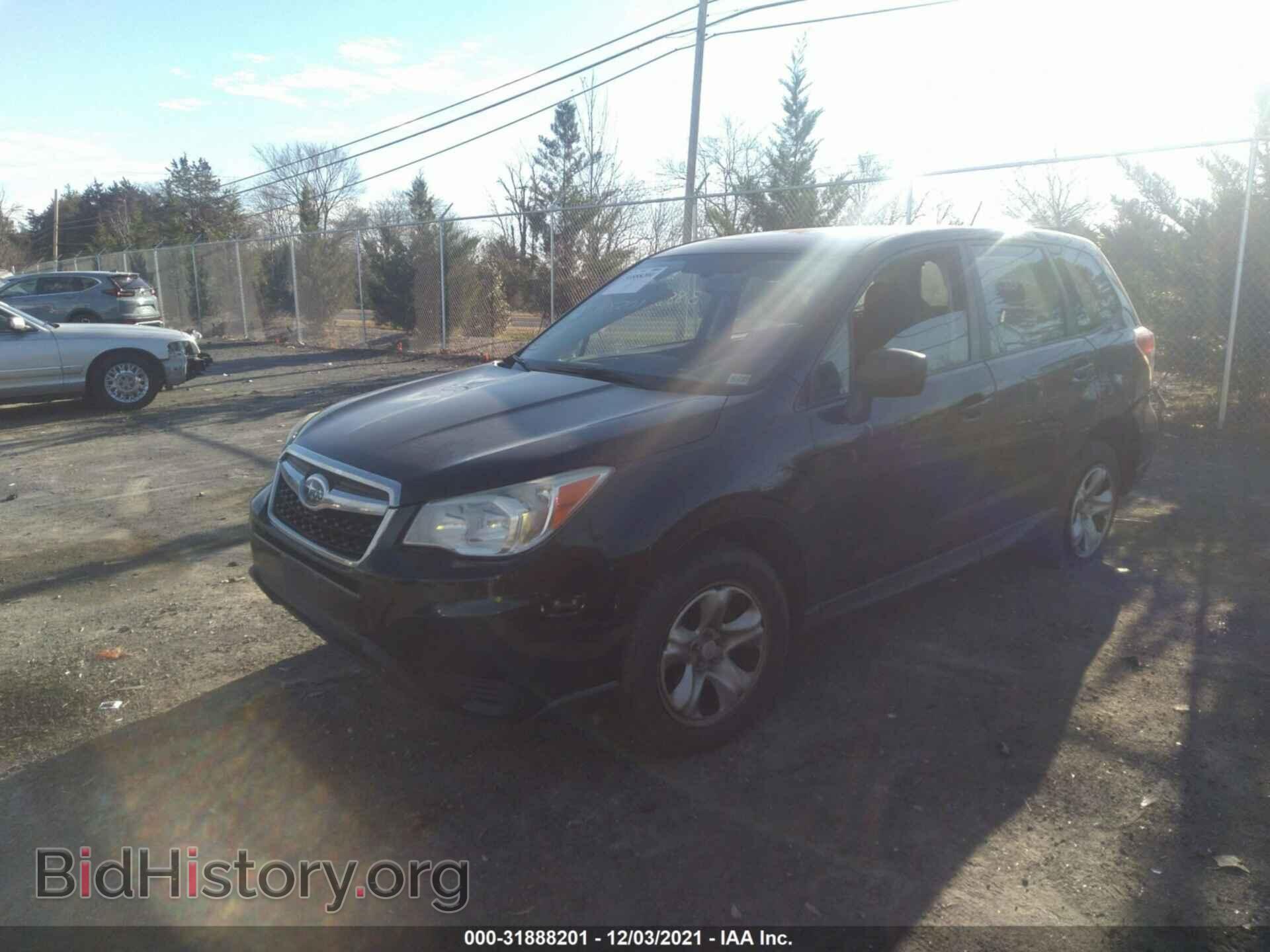 2014 SUBARU FORESTER - VIN: JF2SJAACXEH524433 - Фото 2
