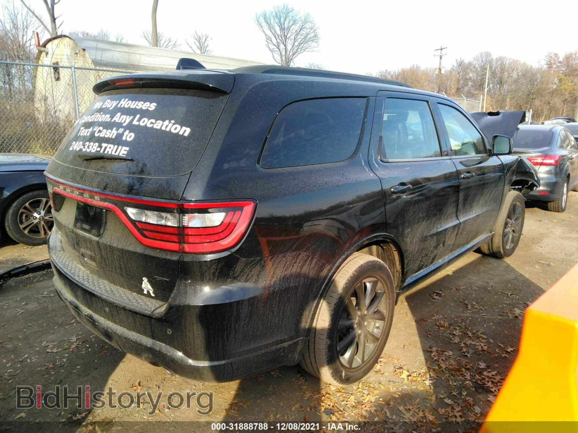 2018 DODGE DURANGO - VIN: 1C4RDJDG9JC364331 - Фото 4