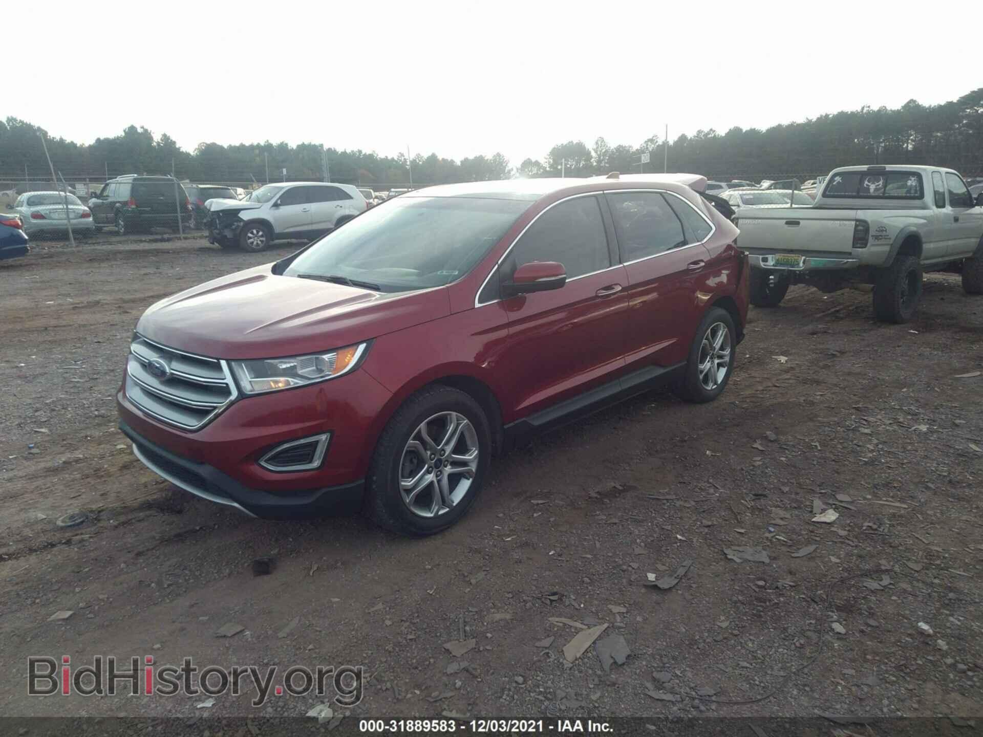 2015 FORD EDGE - VIN: 2FMTK4K96FBC21941 - Photo 2
