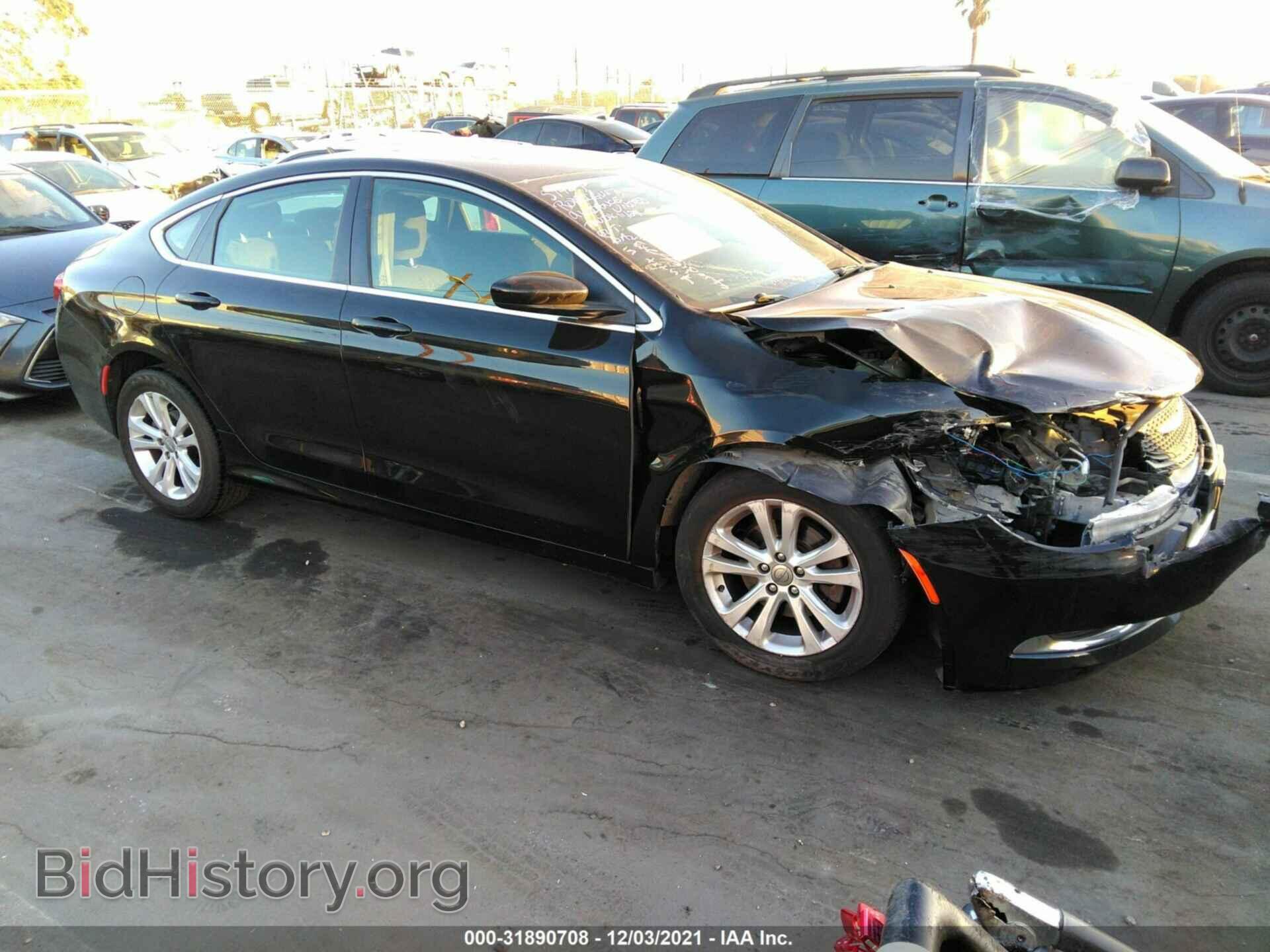 Фотография 1C3CCCAB5GN144652 - CHRYSLER 200 2016