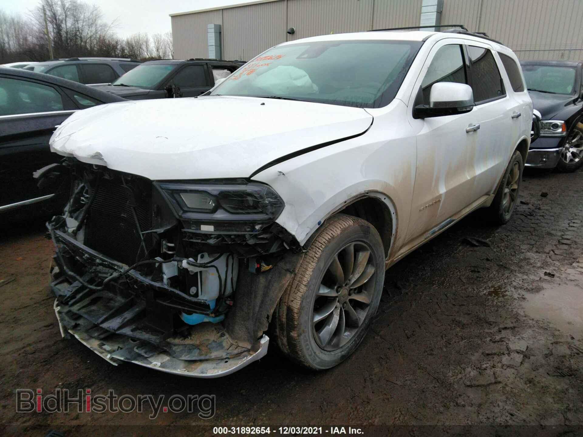 2021 DODGE DURANGO - VIN: 1C4RDJEGXMC541035 - Фото 2