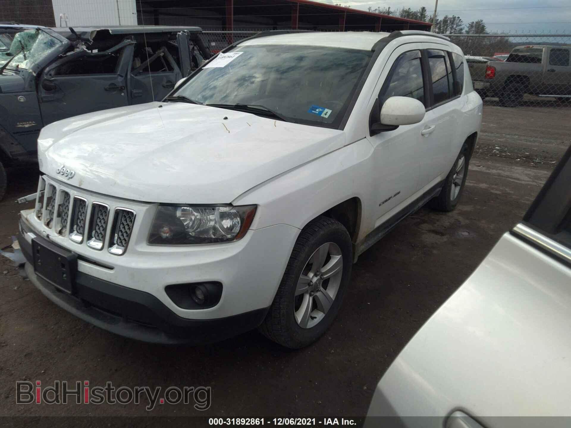 2014 JEEP COMPASS - VIN: 1C4NJDEB9ED532660 - Фото 2