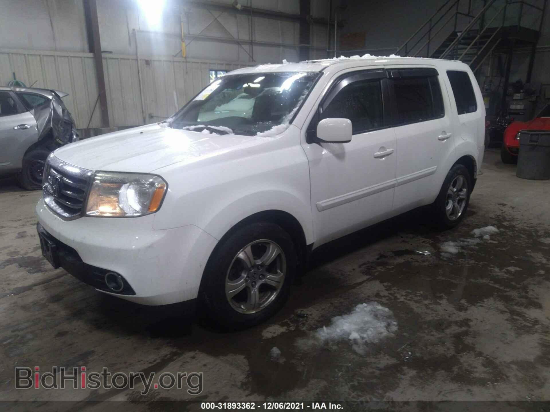 2012 HONDA PILOT - VIN: 5FNYF4H51CB070458 - Фото 2