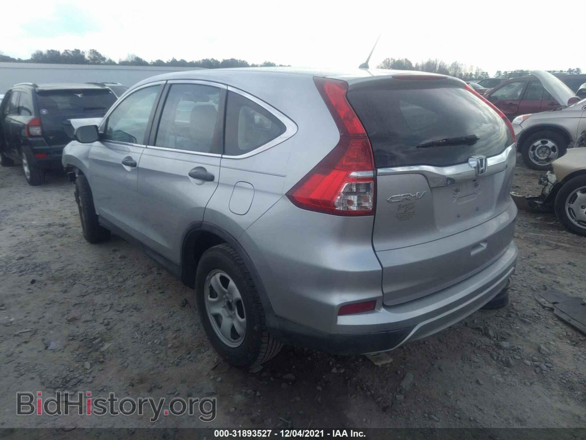 2016 HONDA CR-V - VIN: 2HKRM3H33GH535574 - Фото 3