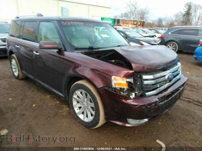 2012 Ford FLEX SEL, purple — VIN 2FMHK6CC7CBD16256, IAAI