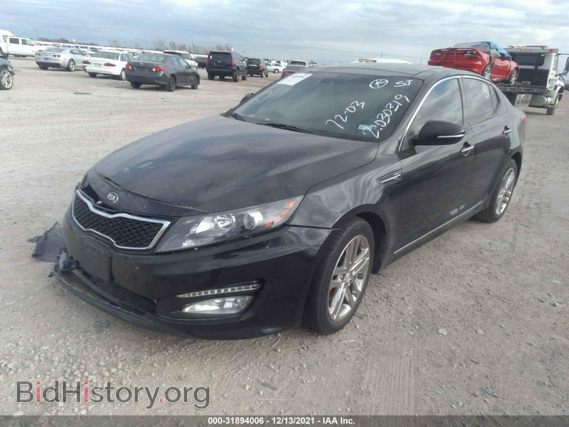 2013 KIA OPTIMA - VIN: 5XXGR4A64DG110522 - Фото 2