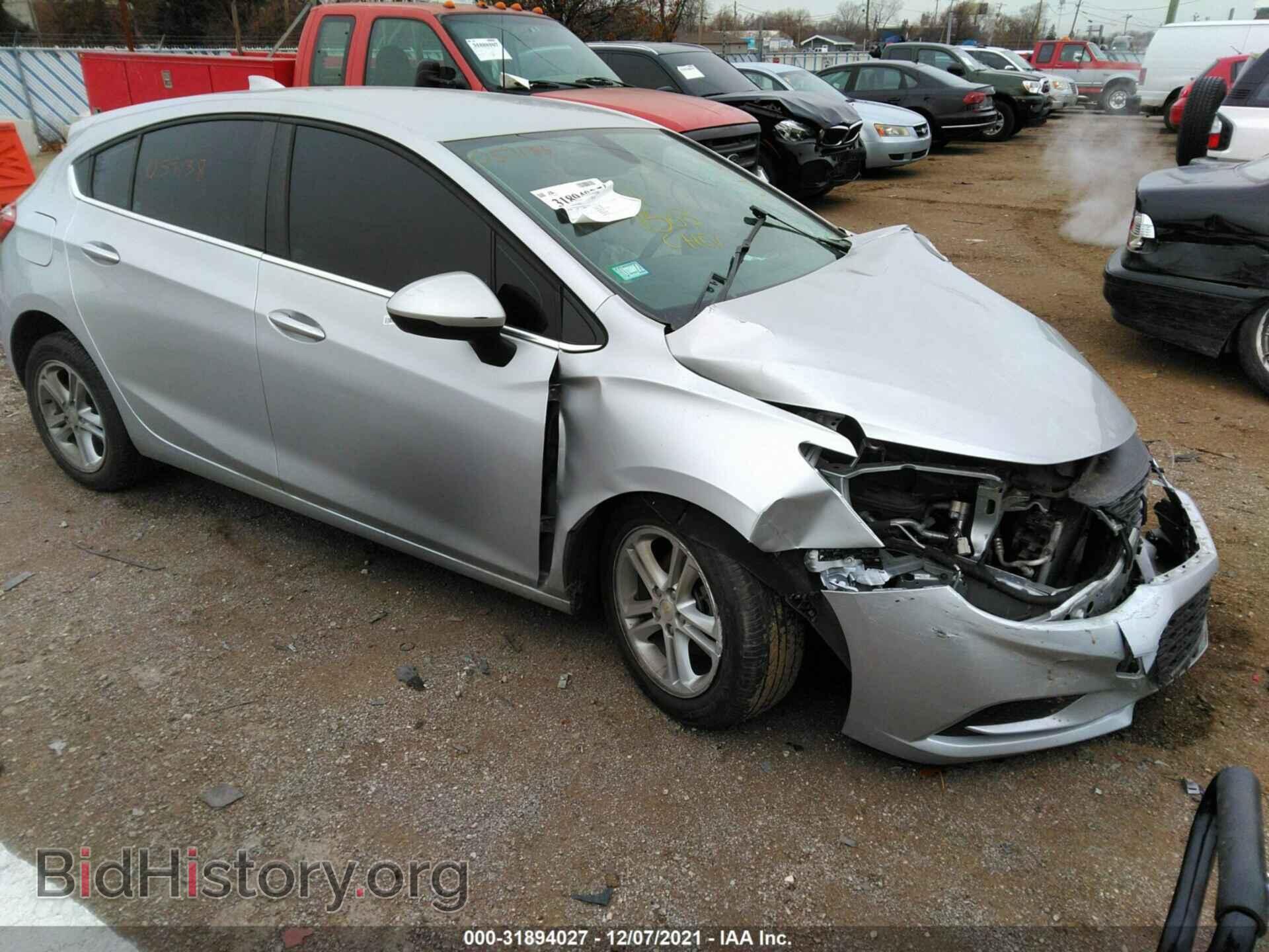 Фотография 3G1BE6SM5JS648224 - CHEVROLET CRUZE 2018