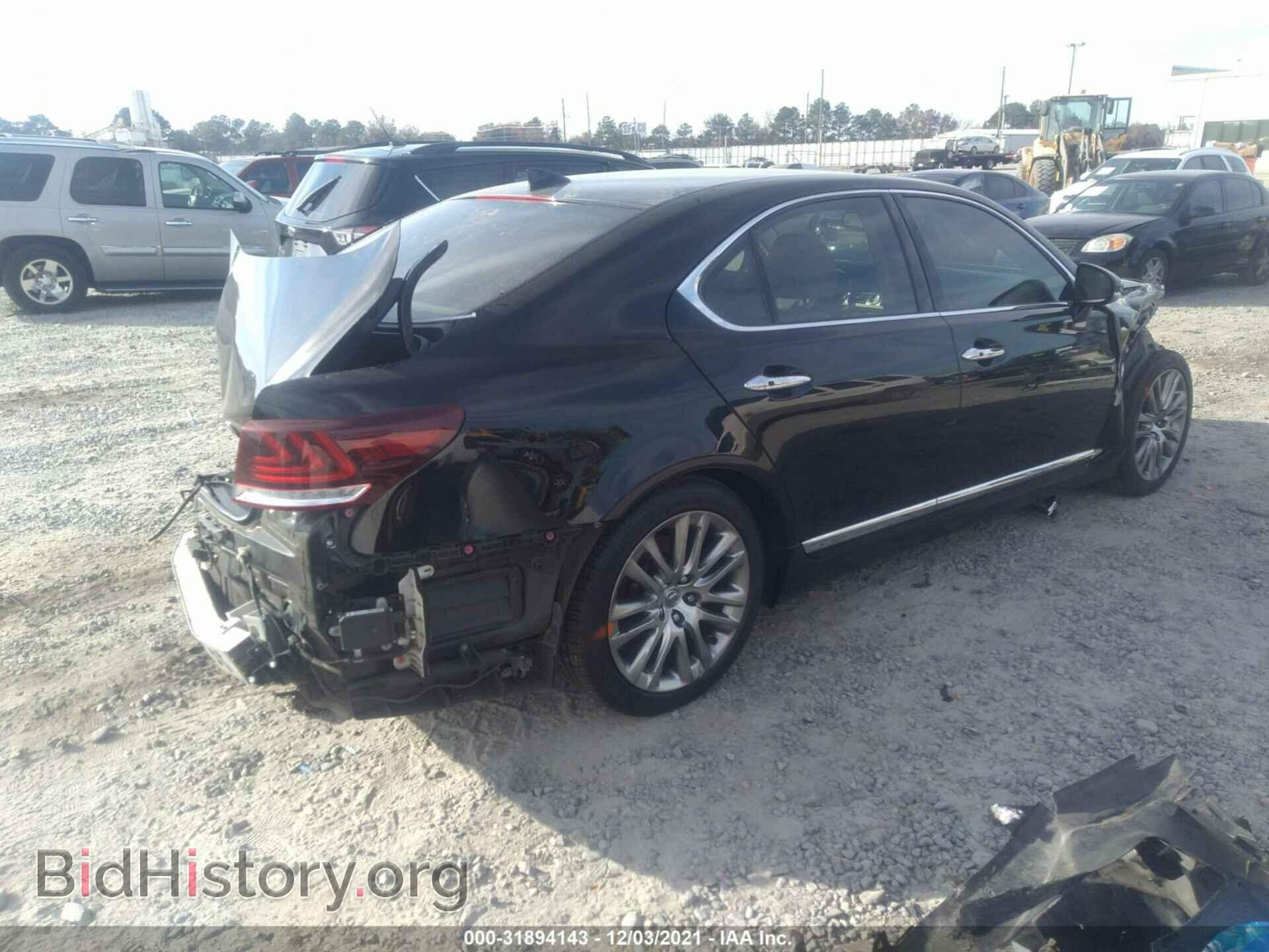 2014 LEXUS LS 460 - VIN: JTHBL5EF5E5130696 - Фото 4