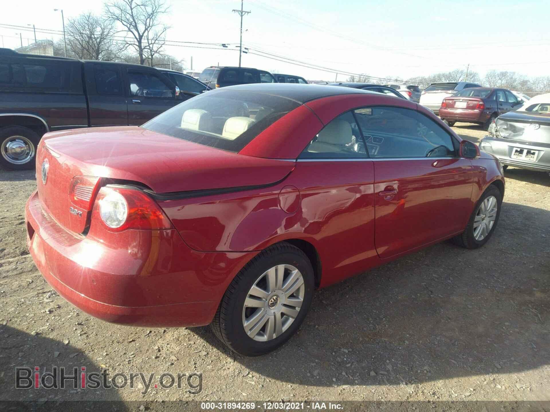 2007 VOLKSWAGEN EOS - VIN: WVWFA71F57V029719 - Фото 4