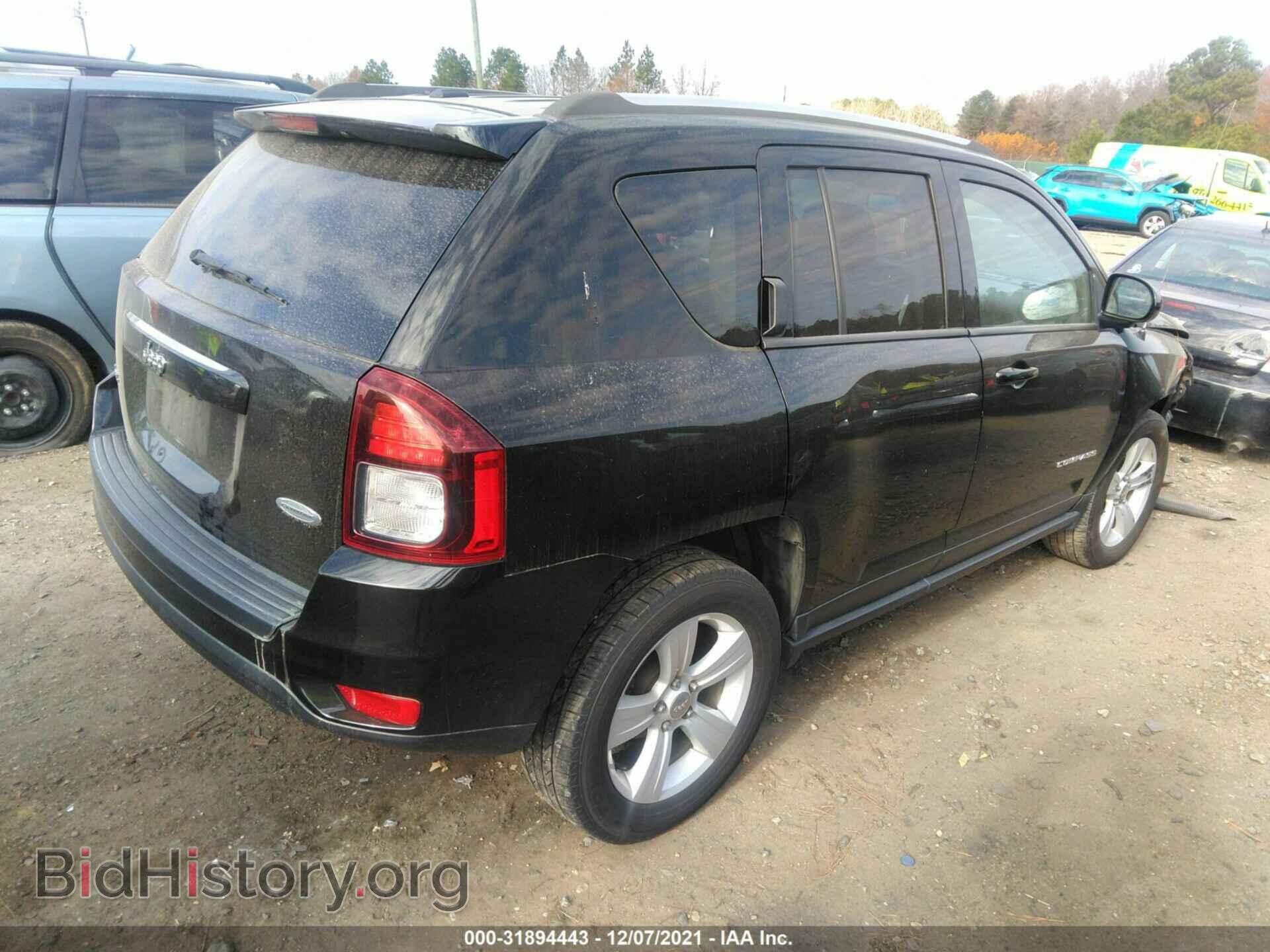 2016 JEEP COMPASS - VIN: 1C4NJDEB7GD687307 - Фото 4