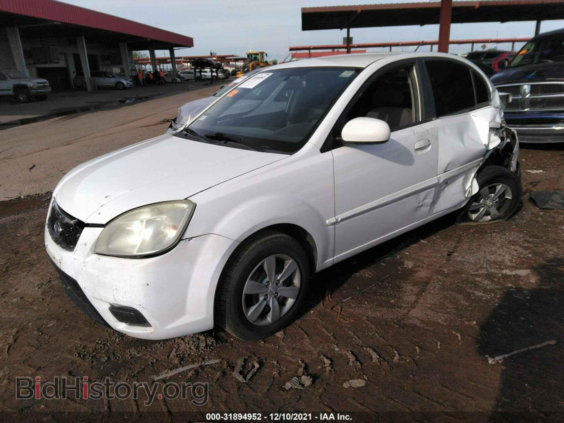2011 KIA RIO - VIN: KNADH4A37B6910624 - Фото 2