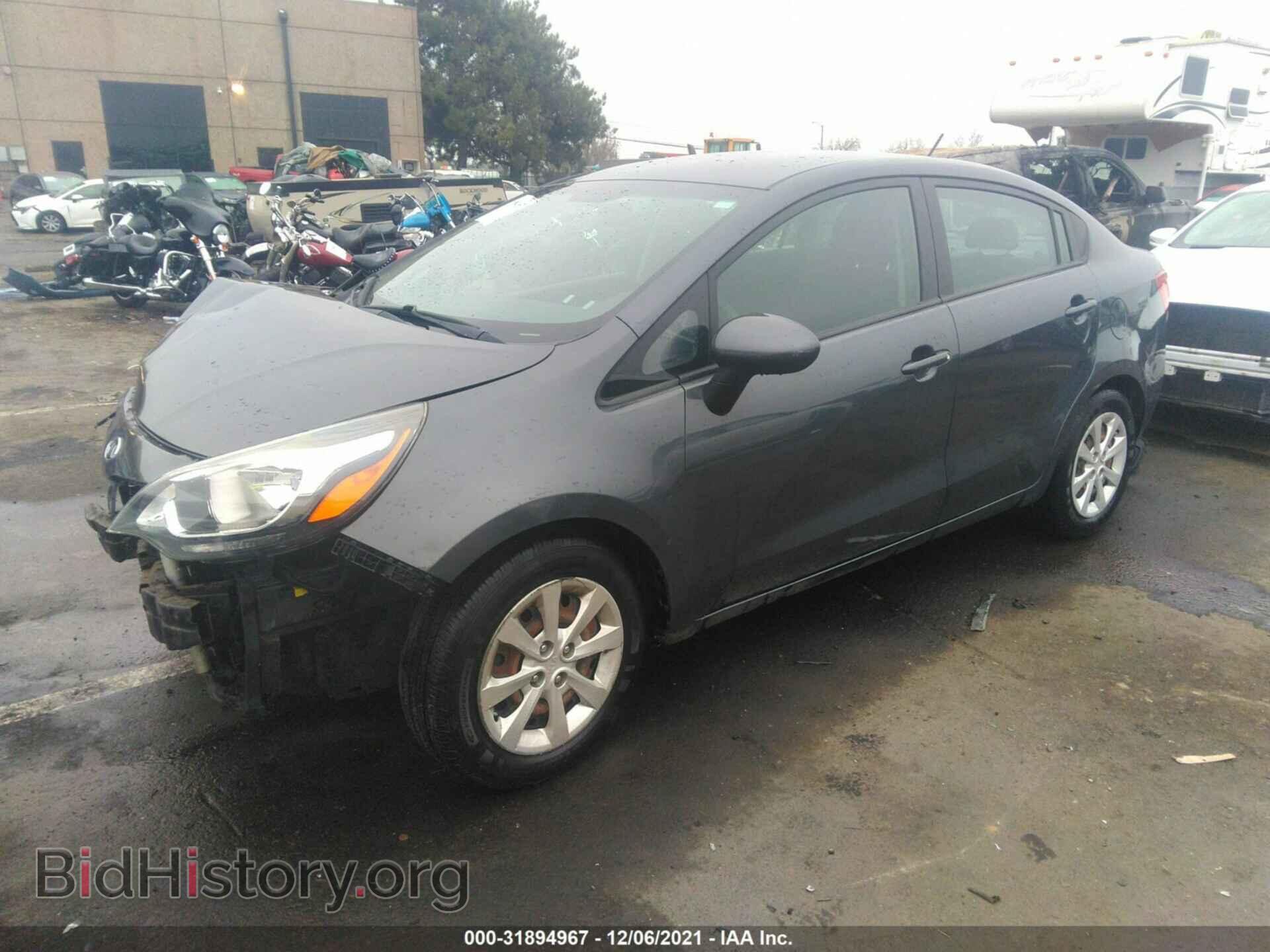 2015 KIA RIO - VIN: KNADN4A33F6426559 - Фото 2