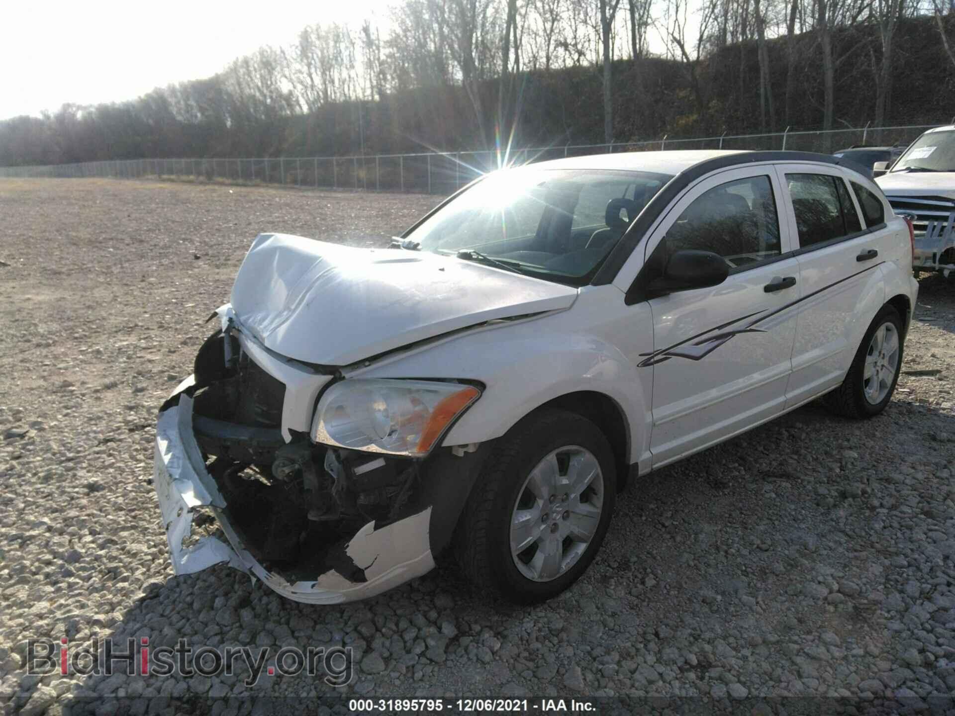 2007 DODGE CALIBER - VIN: 1B3HB48B97D543846 - Фото 2