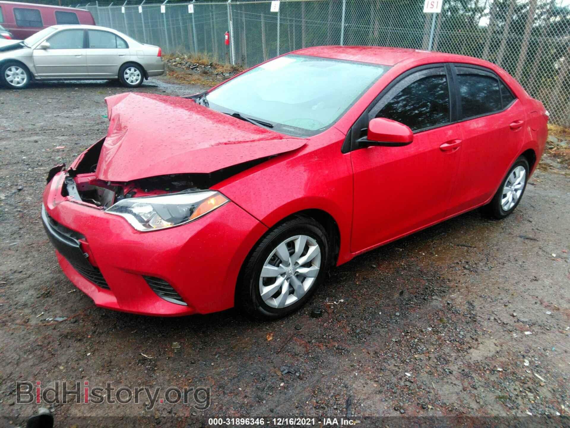 2015 TOYOTA COROLLA - VIN: 2T1BURHEXFC252466 - Фото 2