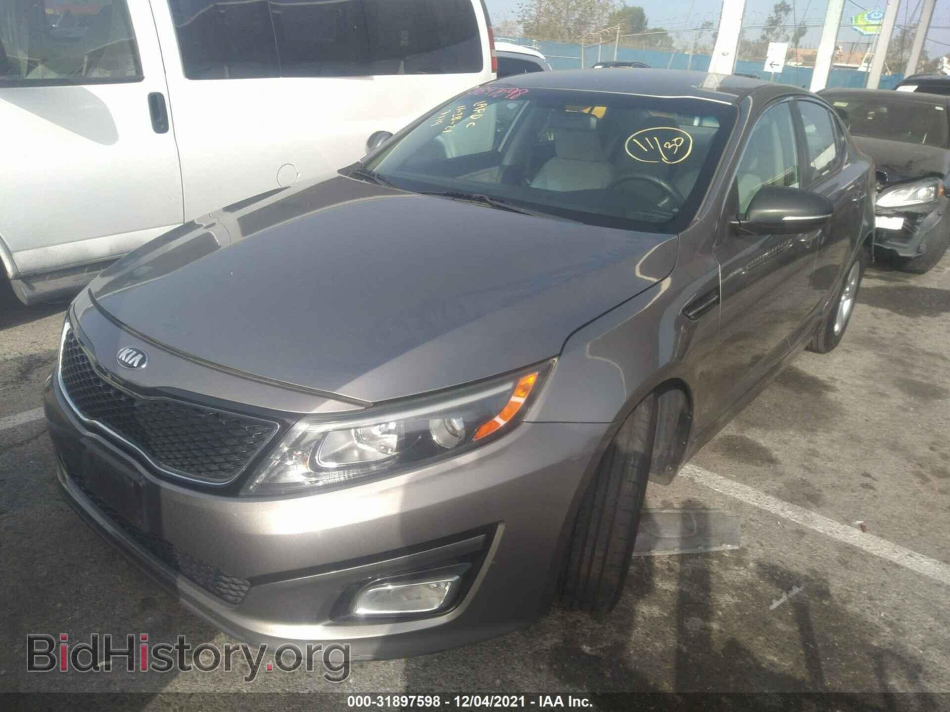 2015 KIA OPTIMA - VIN: 5XXGM4A73FG464588 - Фото 2