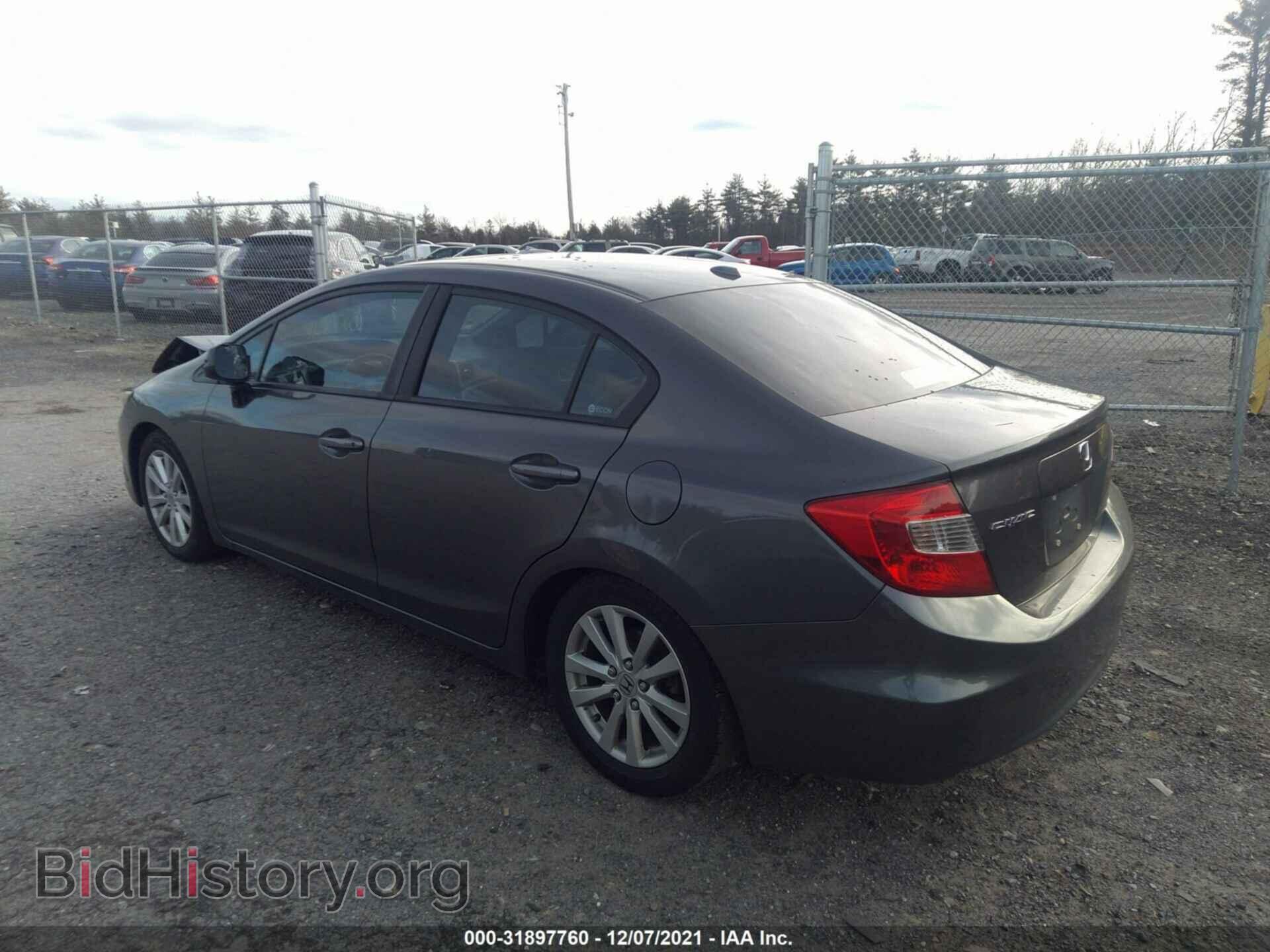 2012 HONDA CIVIC SDN - VIN: 2HGFB2F98CH549632 - Фото 3