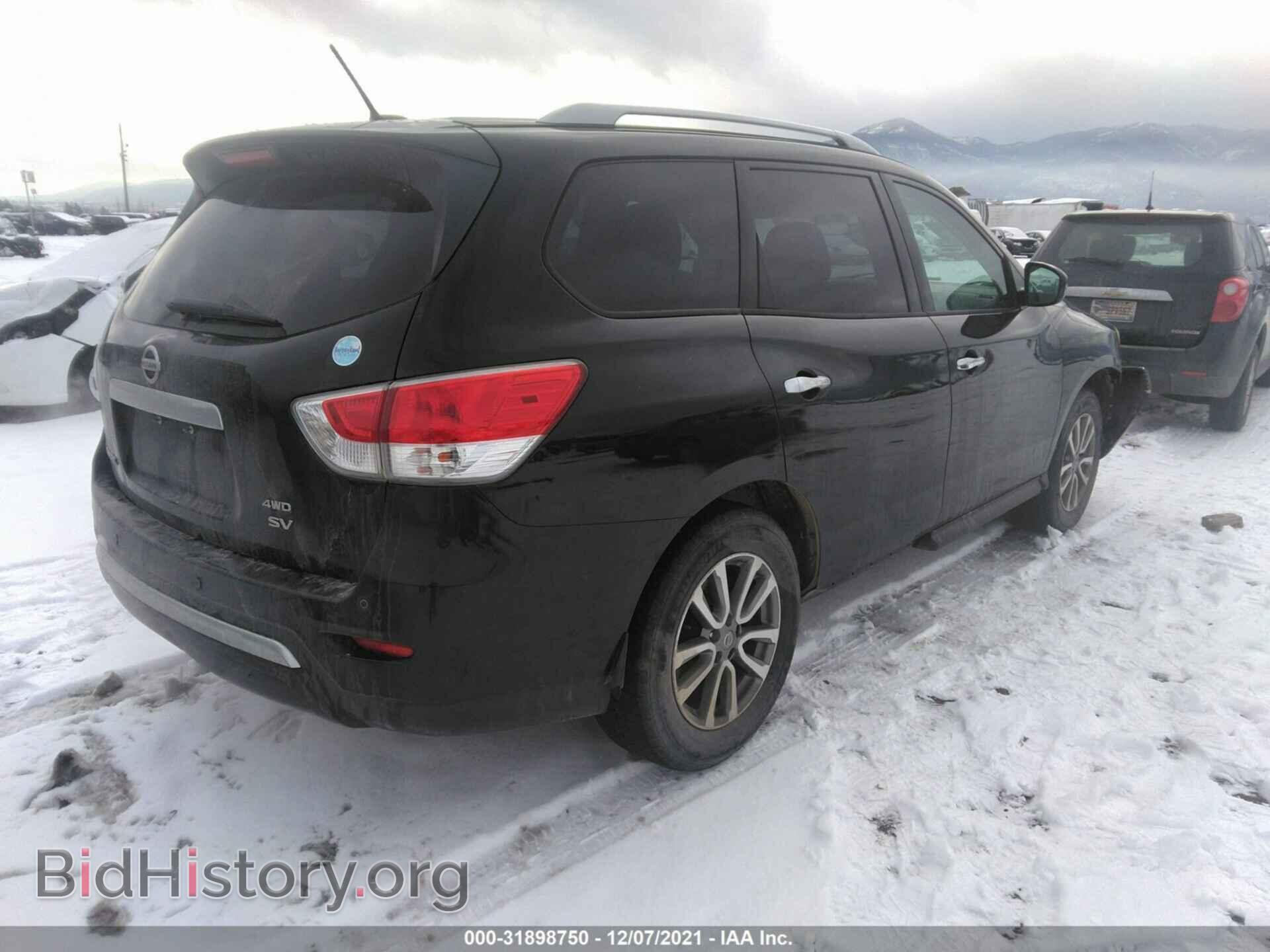 2013 NISSAN PATHFINDER - VIN: 5N1AR2MM7DC642881 - Фото 4
