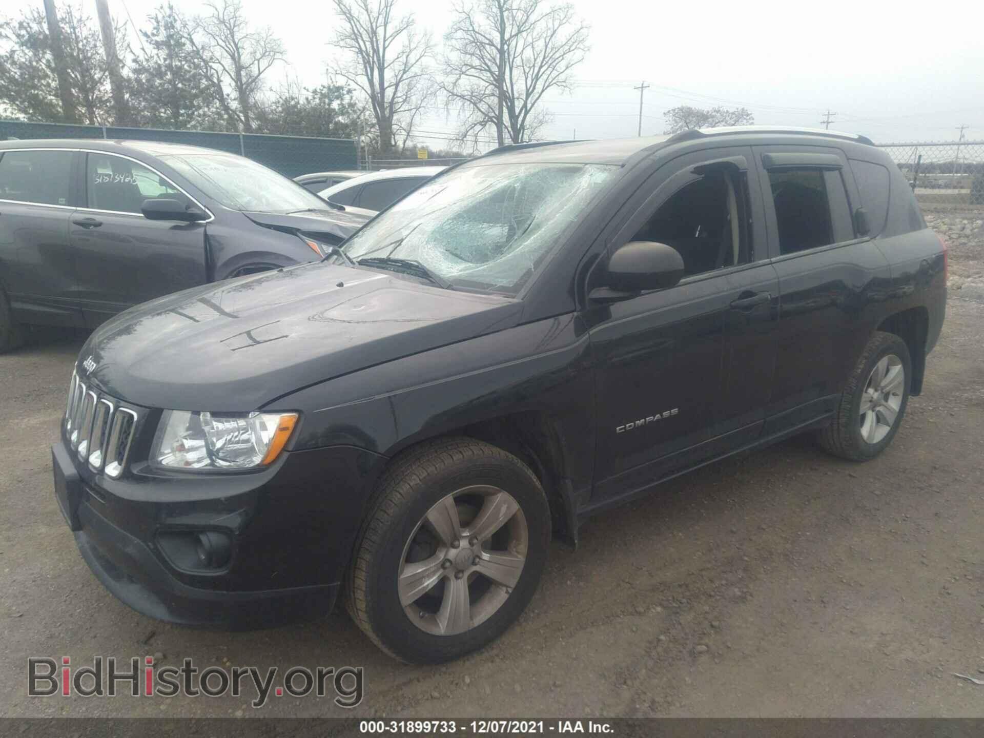 2011 JEEP COMPASS - VIN: 1J4NT1FB1BD170837 - Фото 2