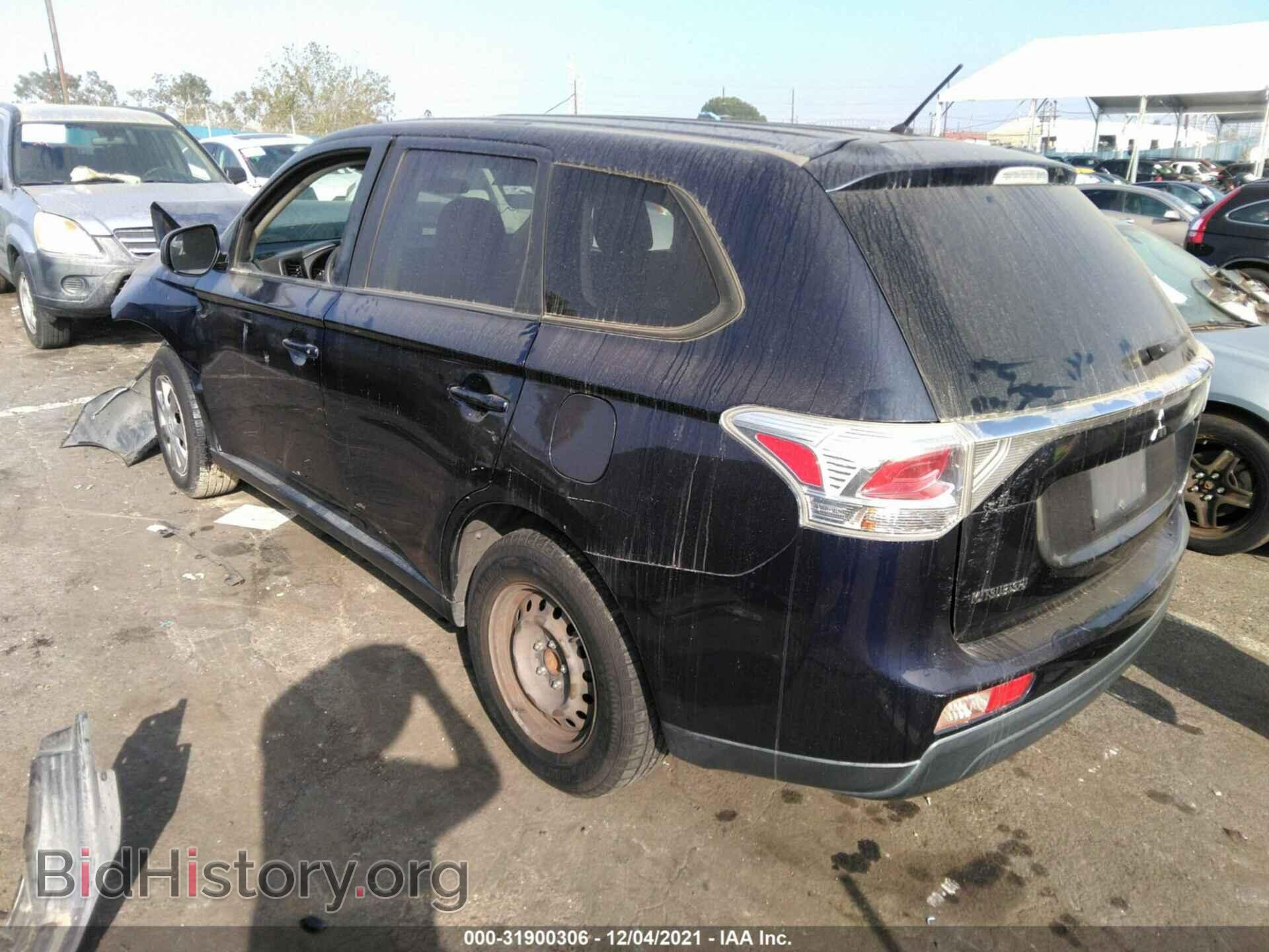 2014 MITSUBISHI OUTLANDER - VIN: JA4AD2A30EZ007265 - Фото 3