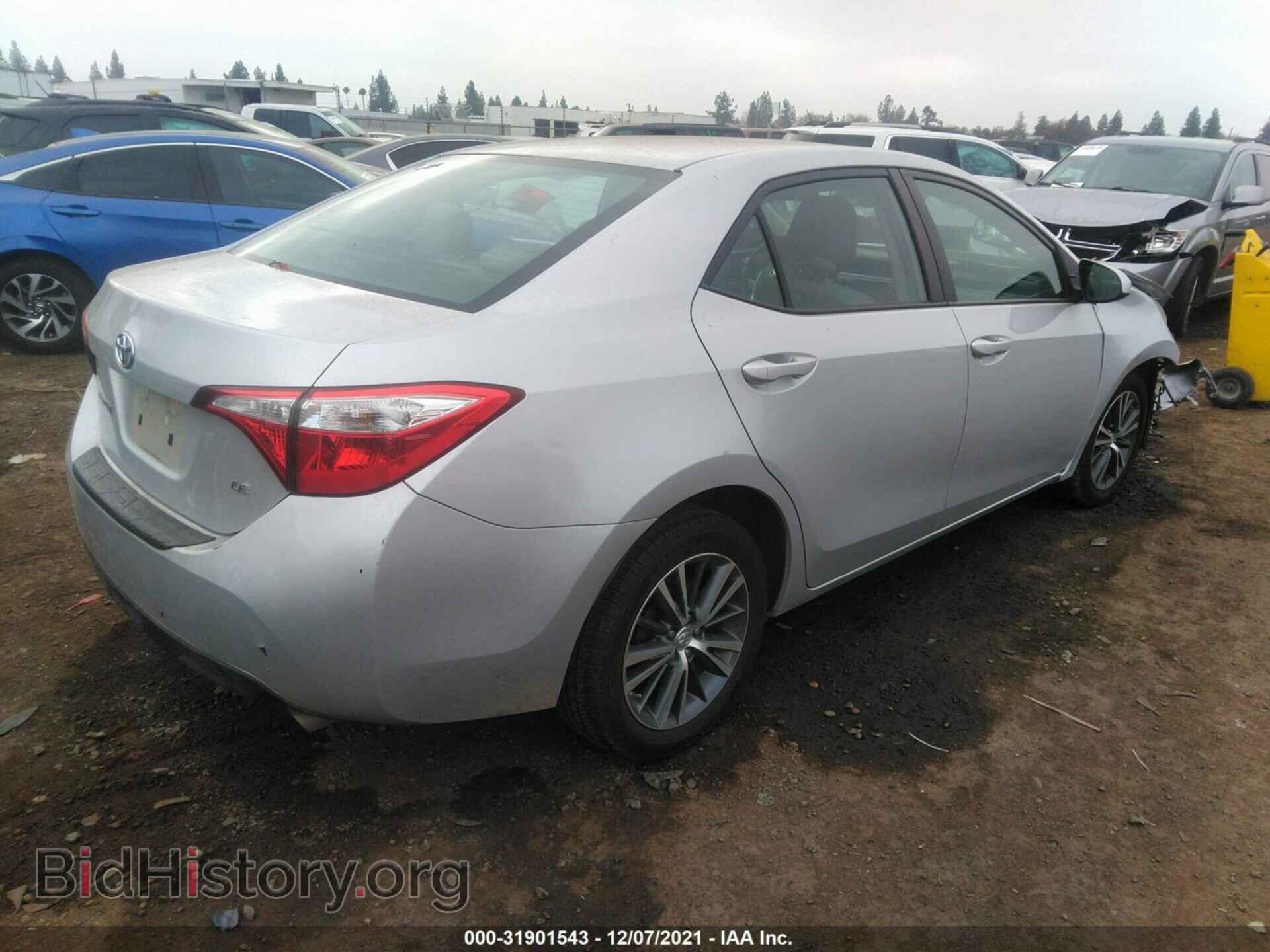 2016 TOYOTA COROLLA - VIN: 5YFBURHEXGP431446 - Фото 4